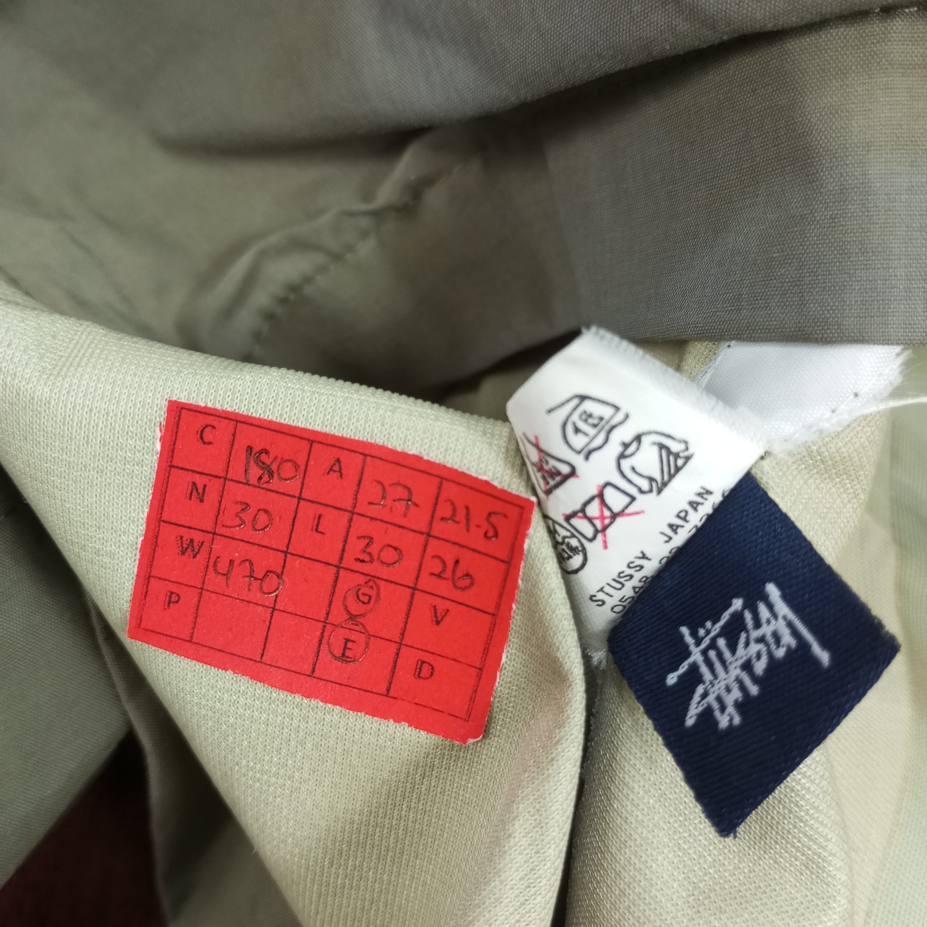 Stussy × Vintage Stussy Streetwear Double Pocket Design Custom Art Jacket Size US XXL / EU 58 / 5 - 7 Thumbnail
