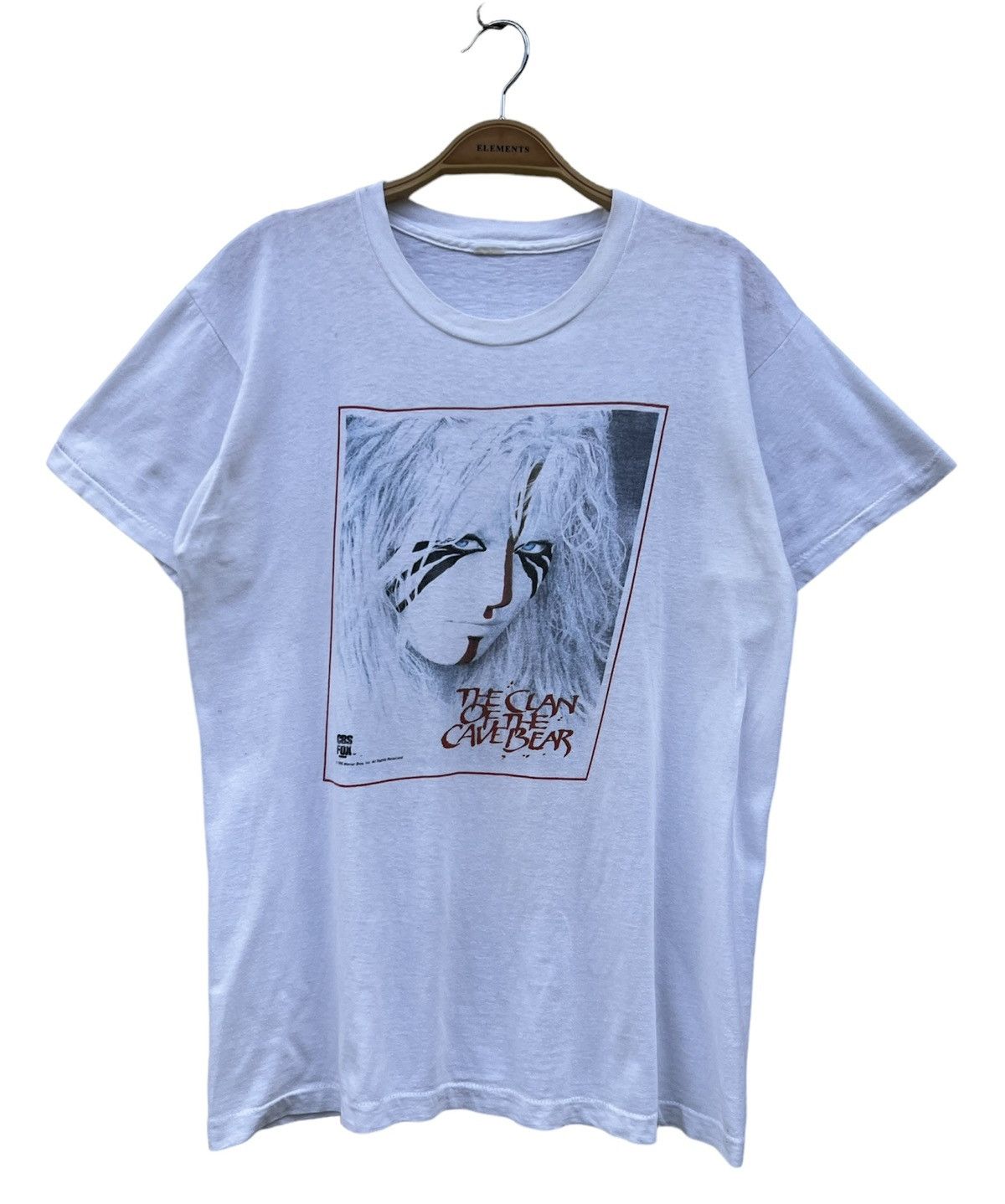 Vintage Vintage The Clan Of The Cave Bear White Shirt Size US S / EU 44-46 / 1 - 1 Thumbnail