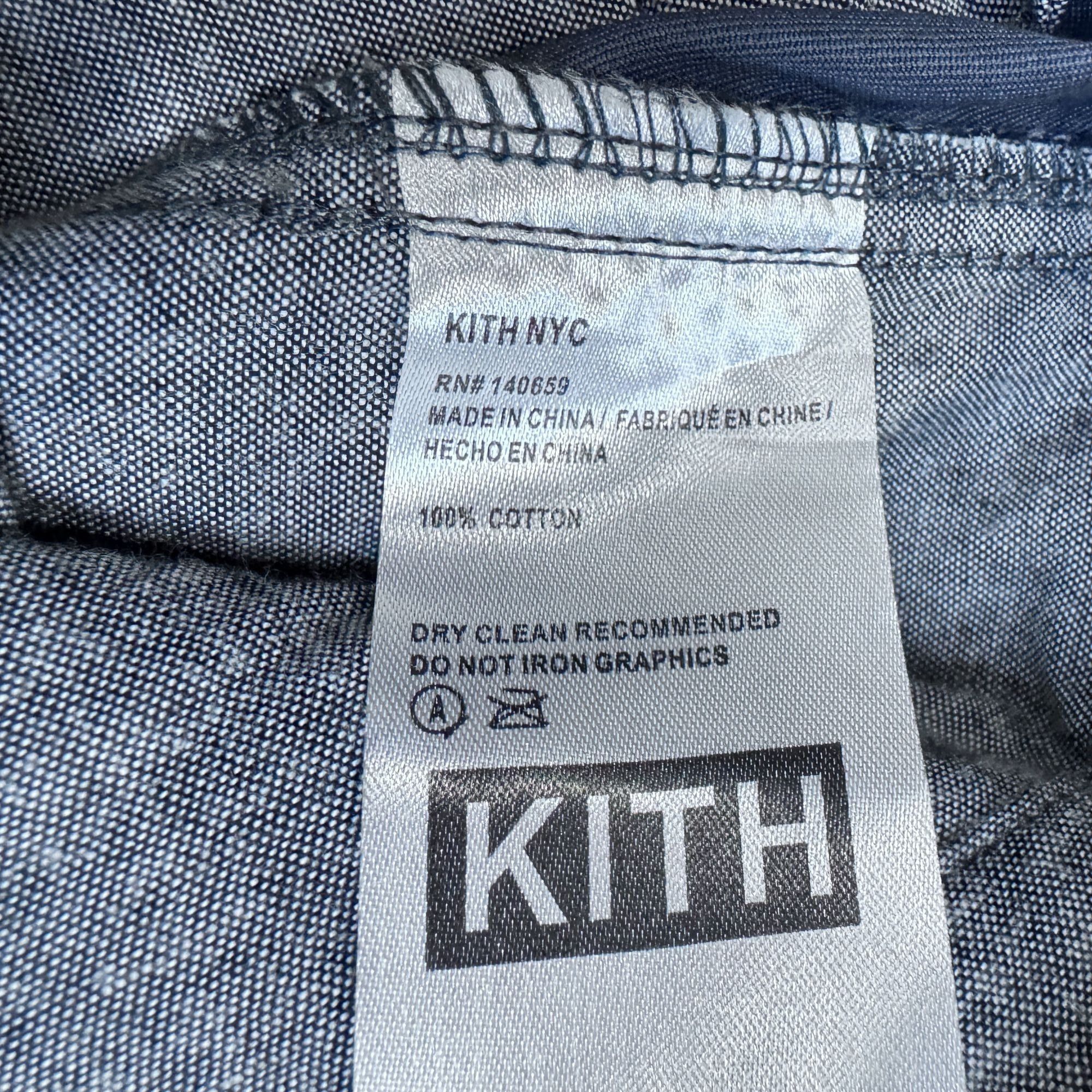 Kith KITH Classics Men’s Cotton Mercer Jogger Pants Charcoal Twil Size US 36 / EU 52 - 10 Thumbnail