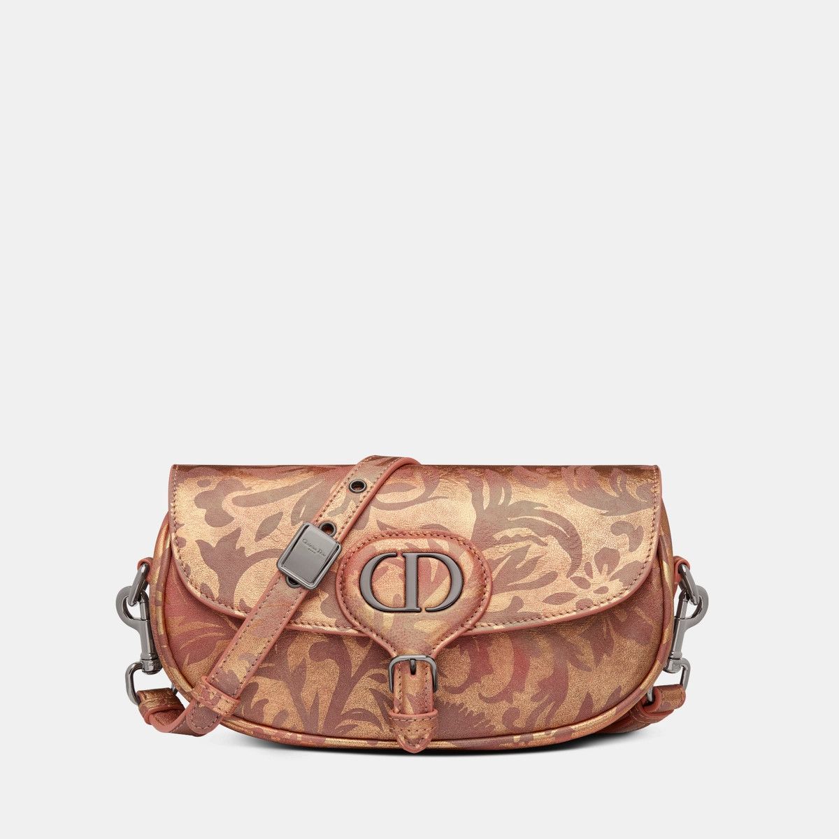 Dior o1bcso1str1124 Size: OS / East-West Bag in Metallic Pink Size ONE SIZE - 2 Thumbnail