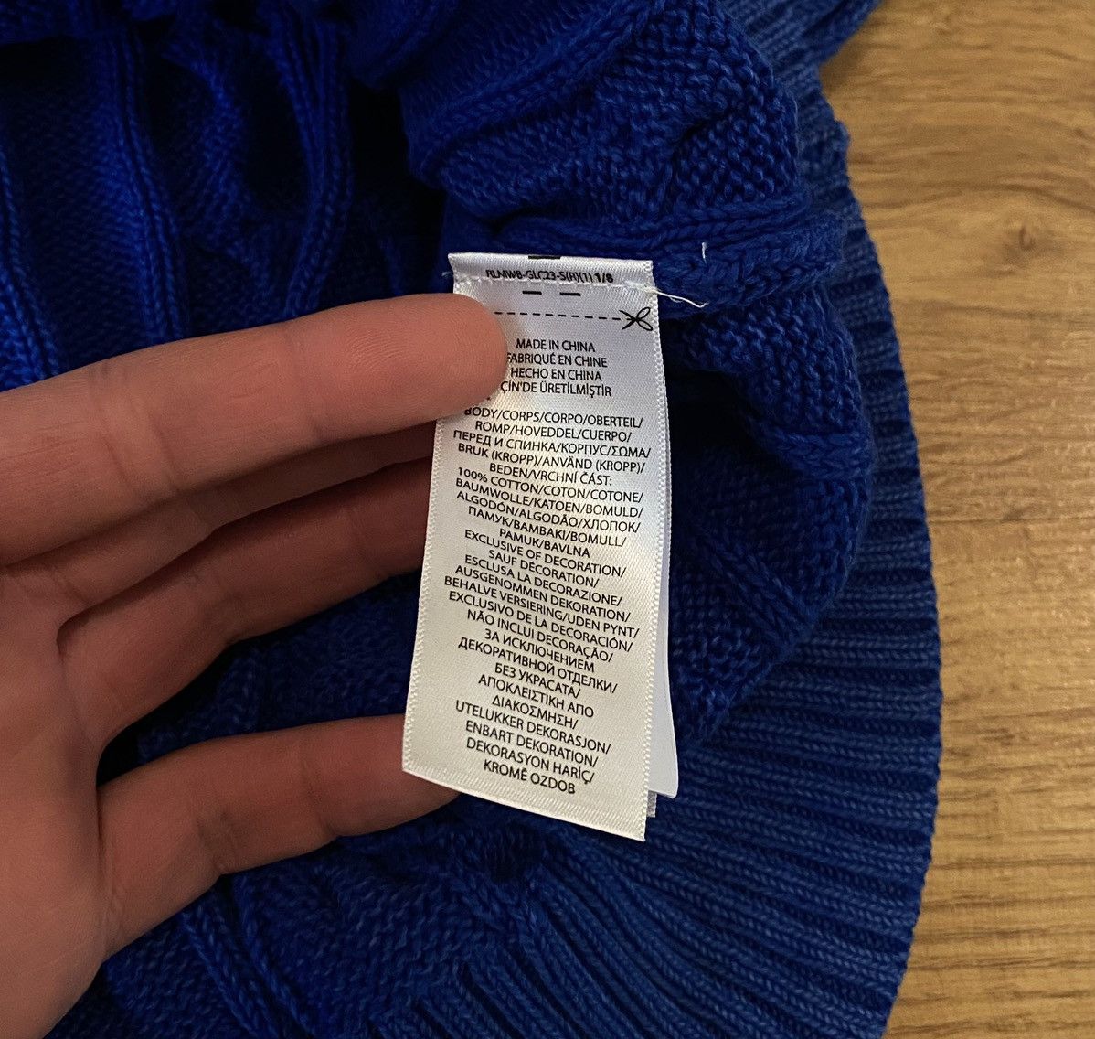 Polo Ralph Lauren Polo Ralph Lauren Cable Knit Garment Dyed Jumper x Rare Size US XL / EU 56 / 4 - 7 Thumbnail