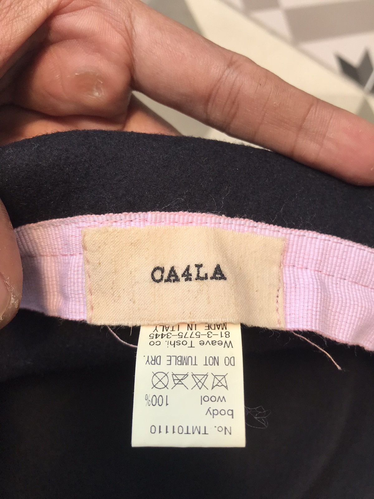 CA4LA × Japanese Brand VINTAGE WOOL CA4LA BARETTA FLAT CAP NEWSBOY IVY Size ONE SIZE - 8 Thumbnail