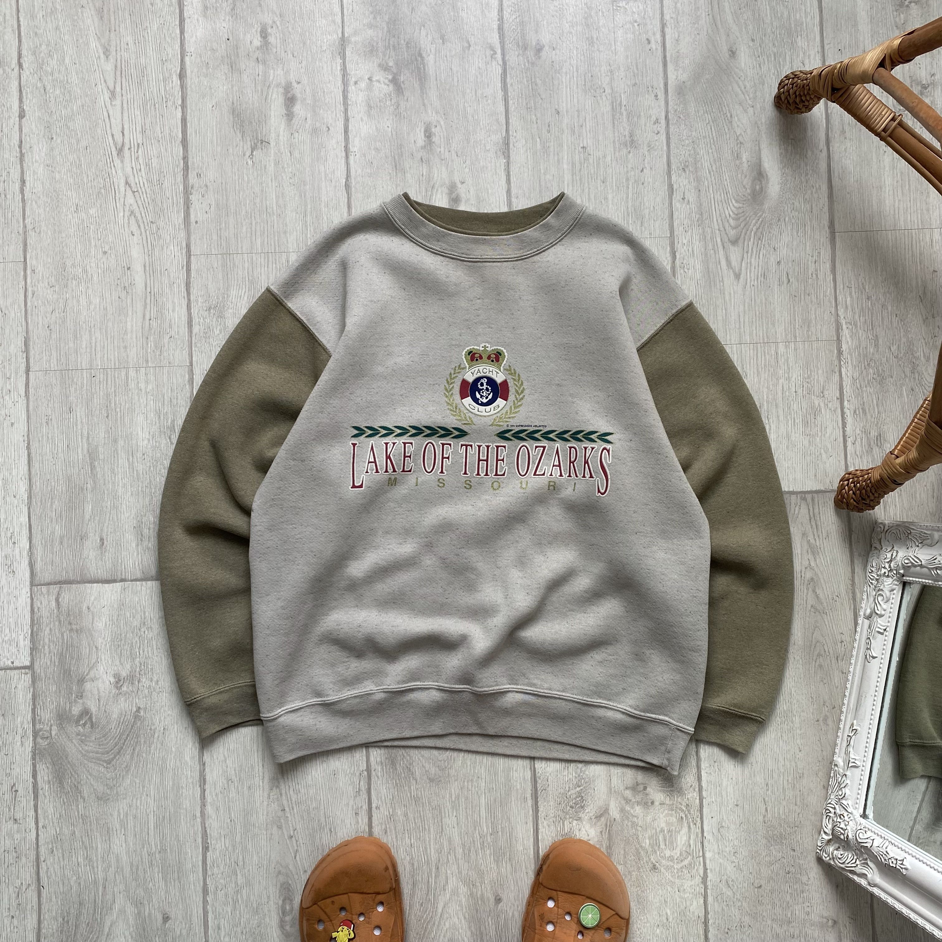 USA Olympics 🛥️Vintage 94s USA Yacht Club Missouri Boxy sweatshirt Size US M / EU 48-50 / 2 - 1 Thumbnail