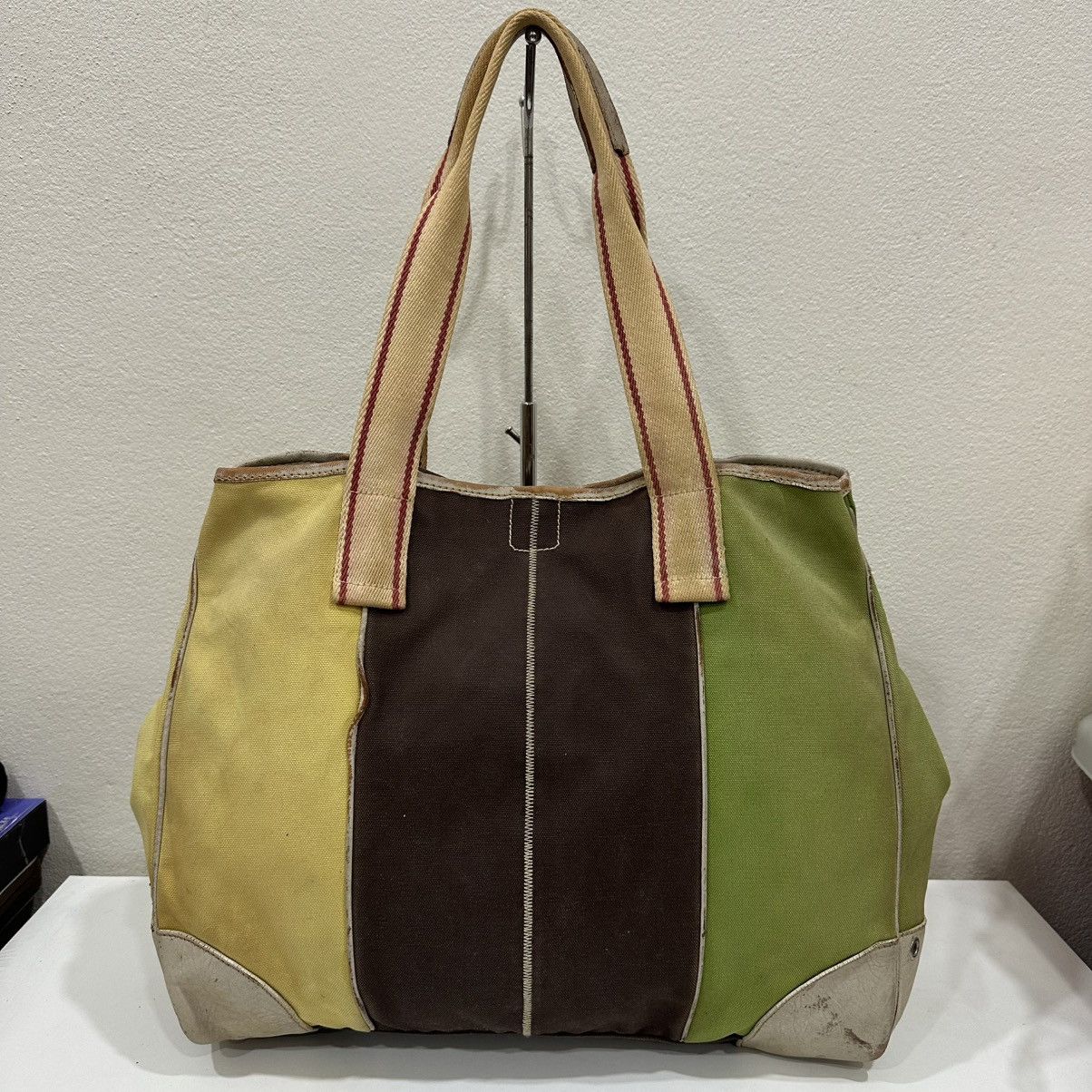 Miu Miu ‼️LASTDROP‼️ AUTHENTIC MIU MIU CANVAS SHOPPING TOTE BAG Size ONE SIZE - 2 Thumbnail