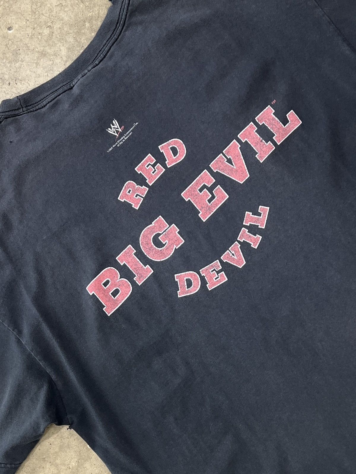 WWE Vintage 2002 WWE Undertaker Big Evil Wrestling Tee XL Size US XL / EU 56 / 4 - 4 Thumbnail