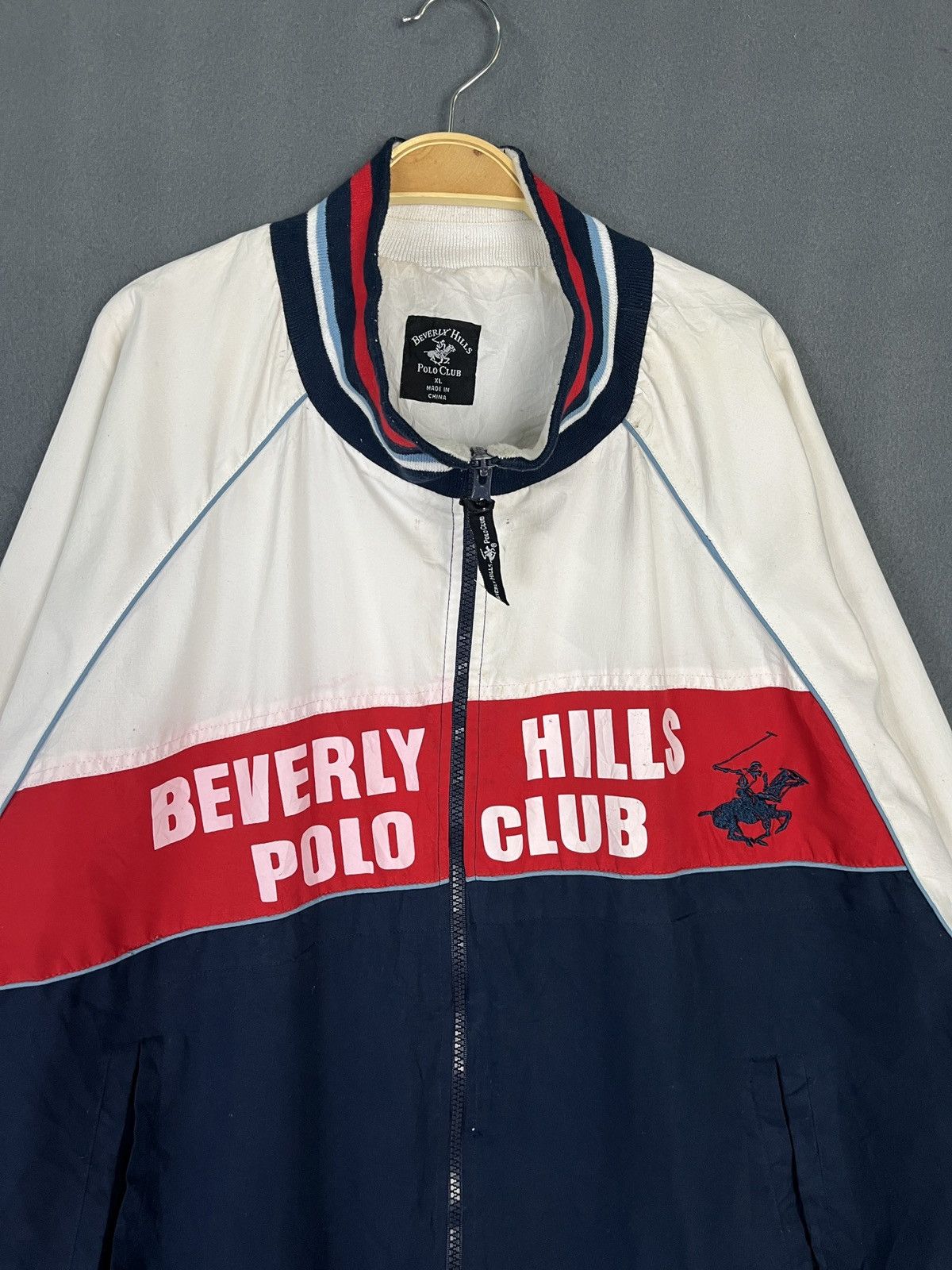 Beverly Hills Polo Club BHPC Oversized Windbreaker Jacket Size US XL / EU 56 / 4 - 3 Thumbnail