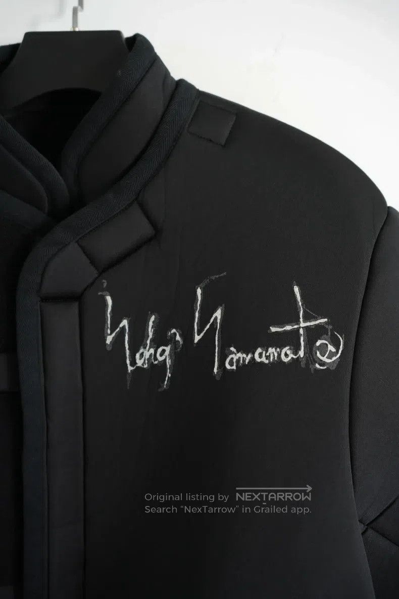 Yohji Yamamoto YOHJI YAMAMOTO Taekwondo Space Cotton Overcoat Size US S / EU 44-46 / 1 - 7 Thumbnail