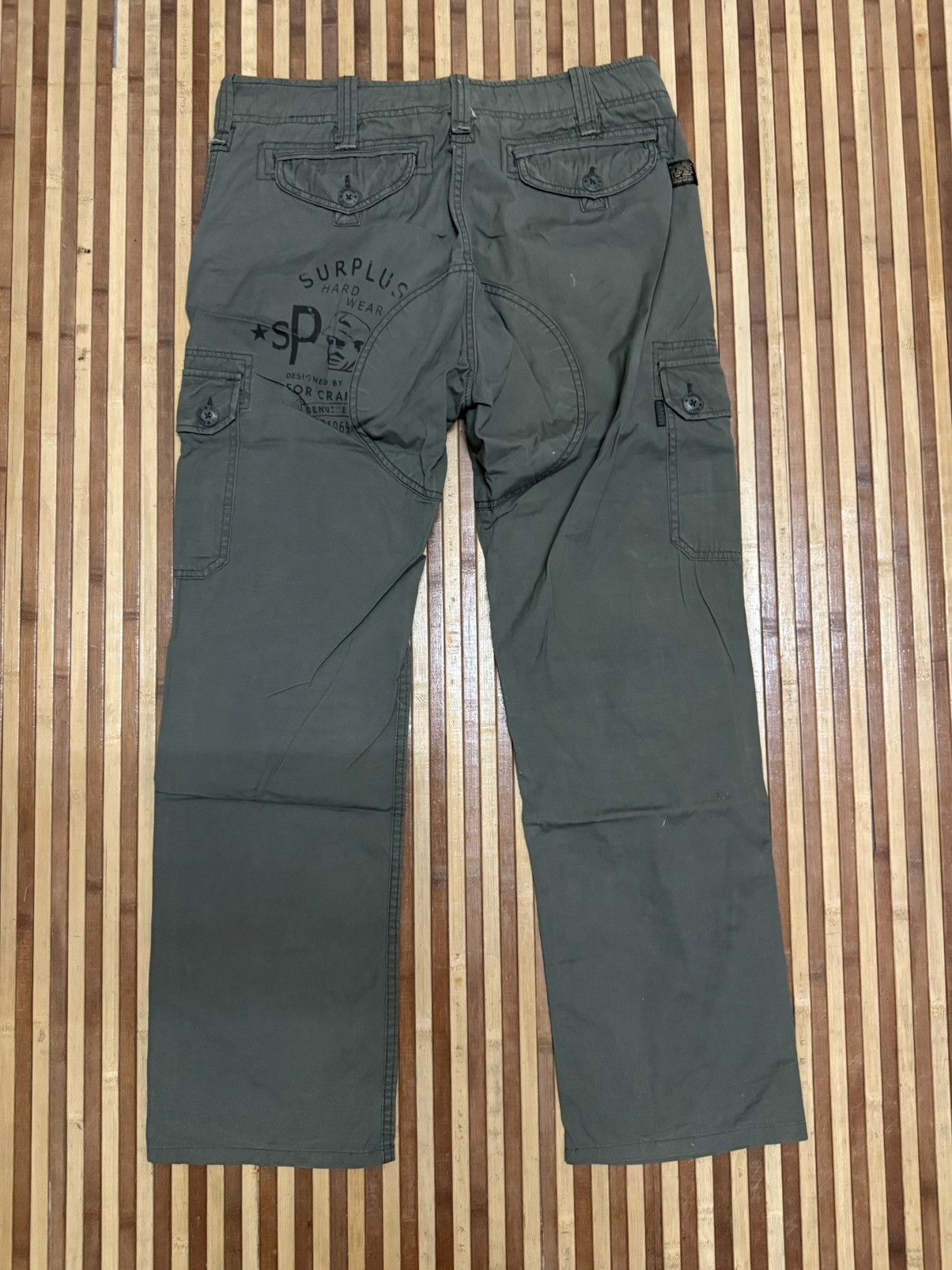 Japanese Brand Military Surplus Supply Cargo Pants / Streetwear / W34x29.5 Size US 34 / EU 50 - 6 Thumbnail