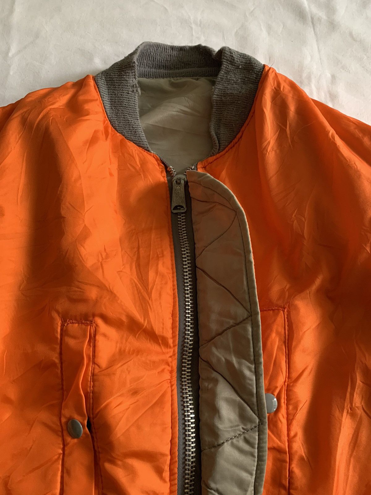 Avirex ALPHA INDUSTRIES VINTAGE REVERSIBLE BOMBER JACKET Size US L / EU 52-54 / 3 - 22 Thumbnail