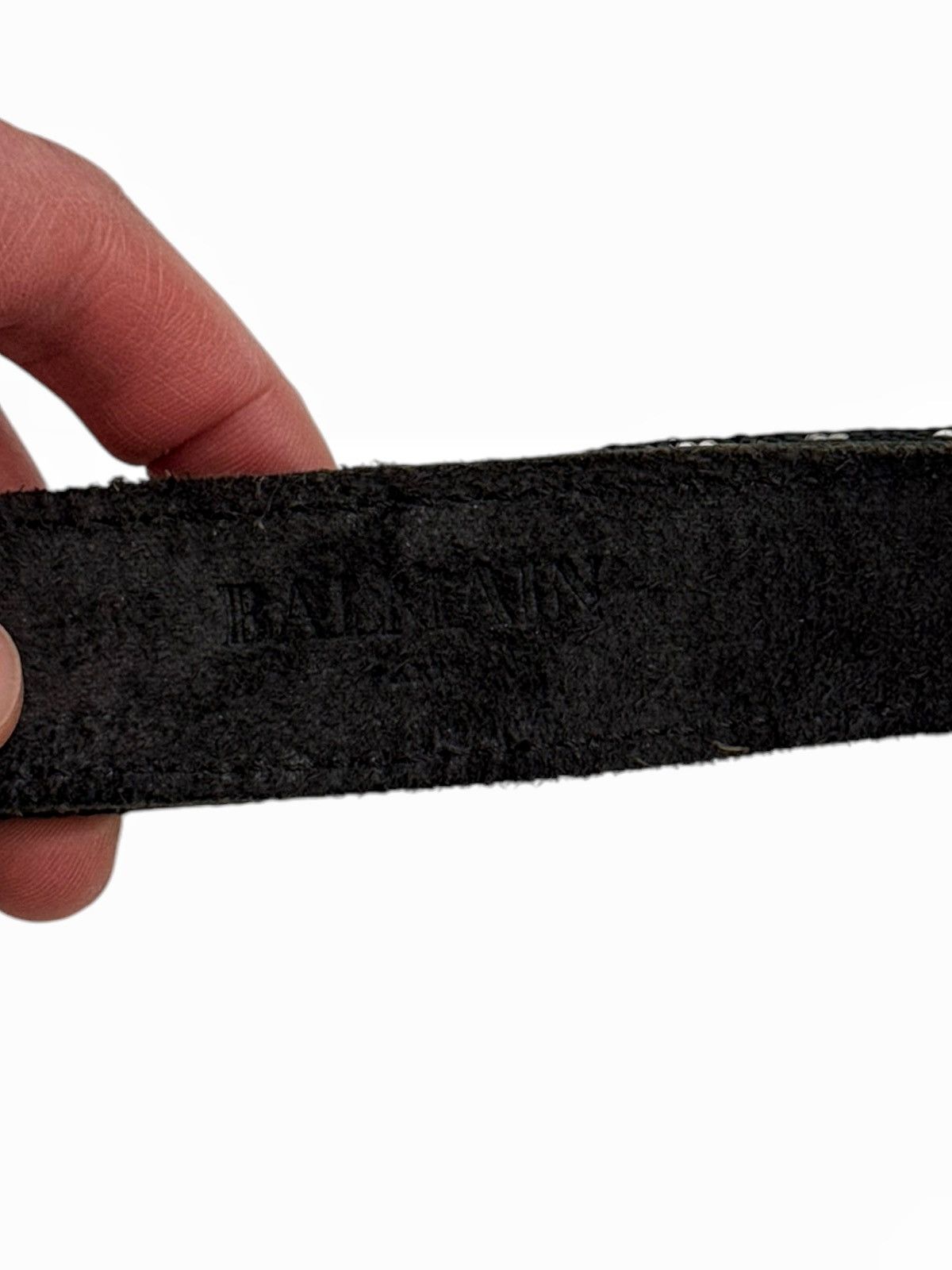 Balmain Decarnin Zipper Strip Fastener Belt Size ONE SIZE - 5 Thumbnail