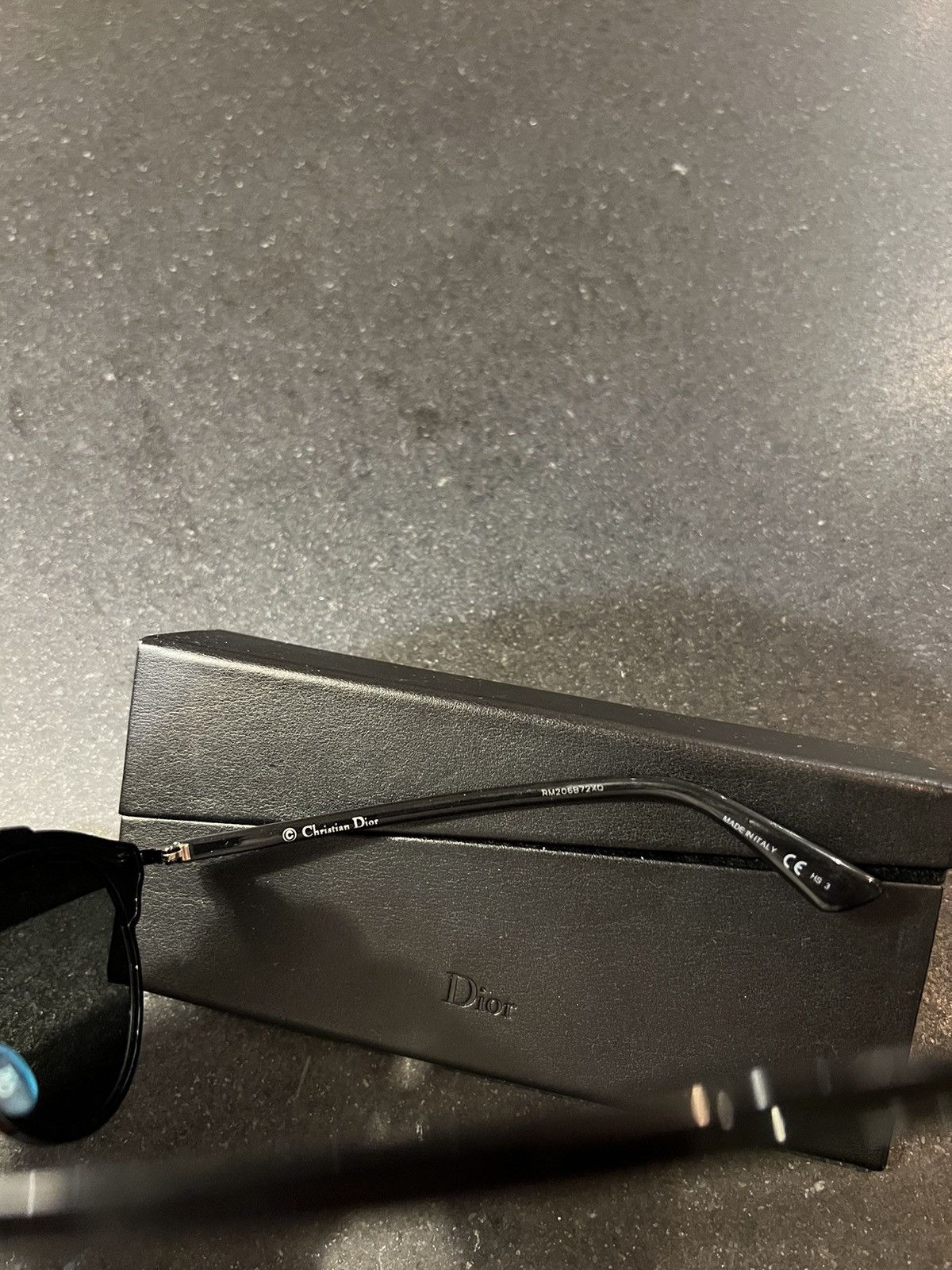 Dior Dior Soreal Split Sunglasses new black Size ONE SIZE - 7 Thumbnail