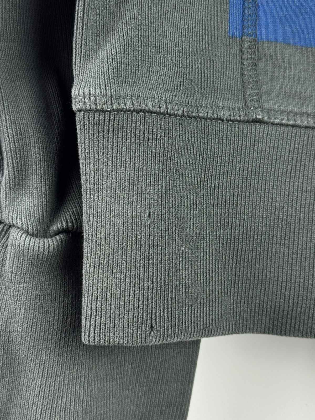 Helmut Lang Helmut Lang Blue Striped “Standard Bars” Hoodie Size US XL / EU 56 / 4 - 14 Thumbnail