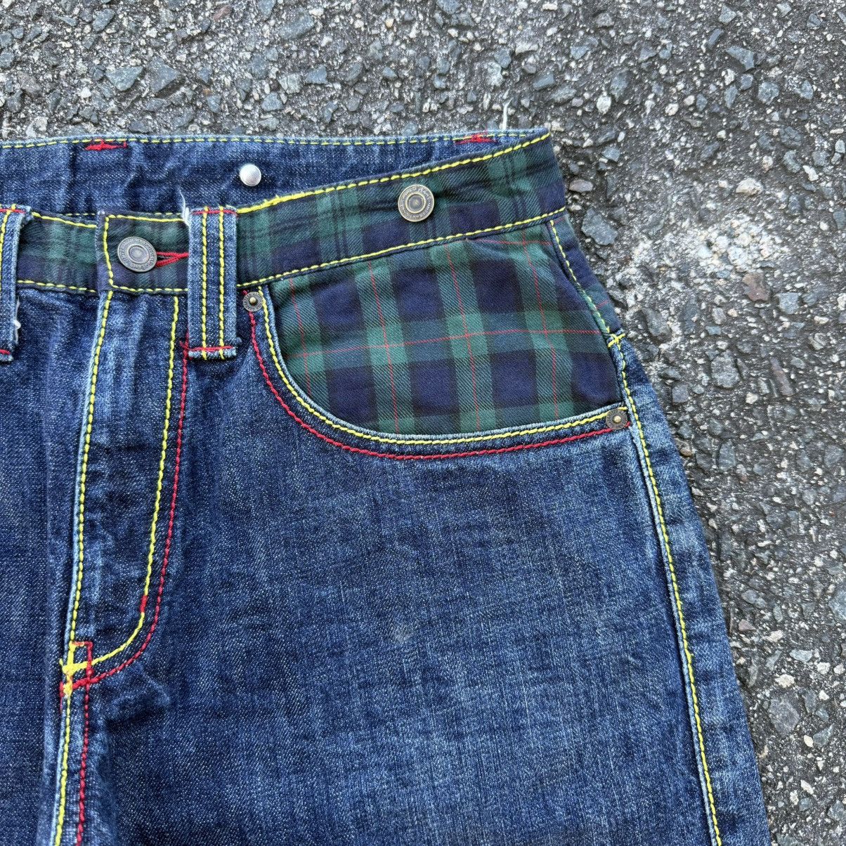 Japanese Brand vintage japanese sunplan denim jean pants Size US 33 - 8 Thumbnail