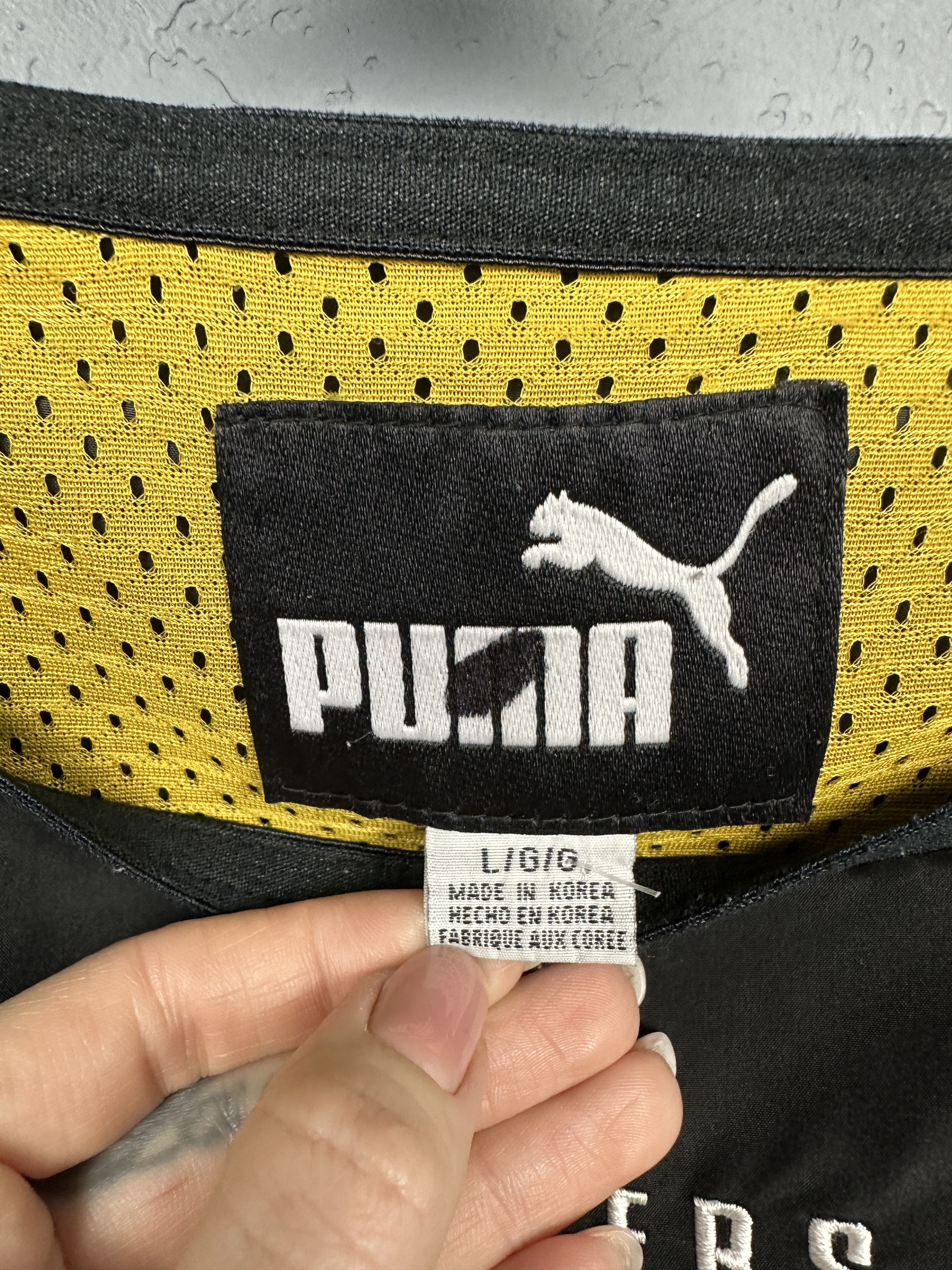 Puma Puma NFL Pittsburgh Steelers 90s Vintage Mens Jacket Size US L / EU 52-54 / 3 - 5 Thumbnail