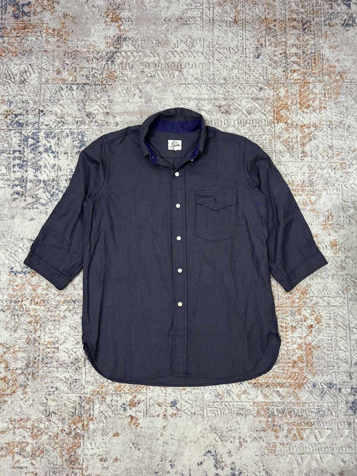 Needles needles classic shirt wool paisley JQ | Grailed