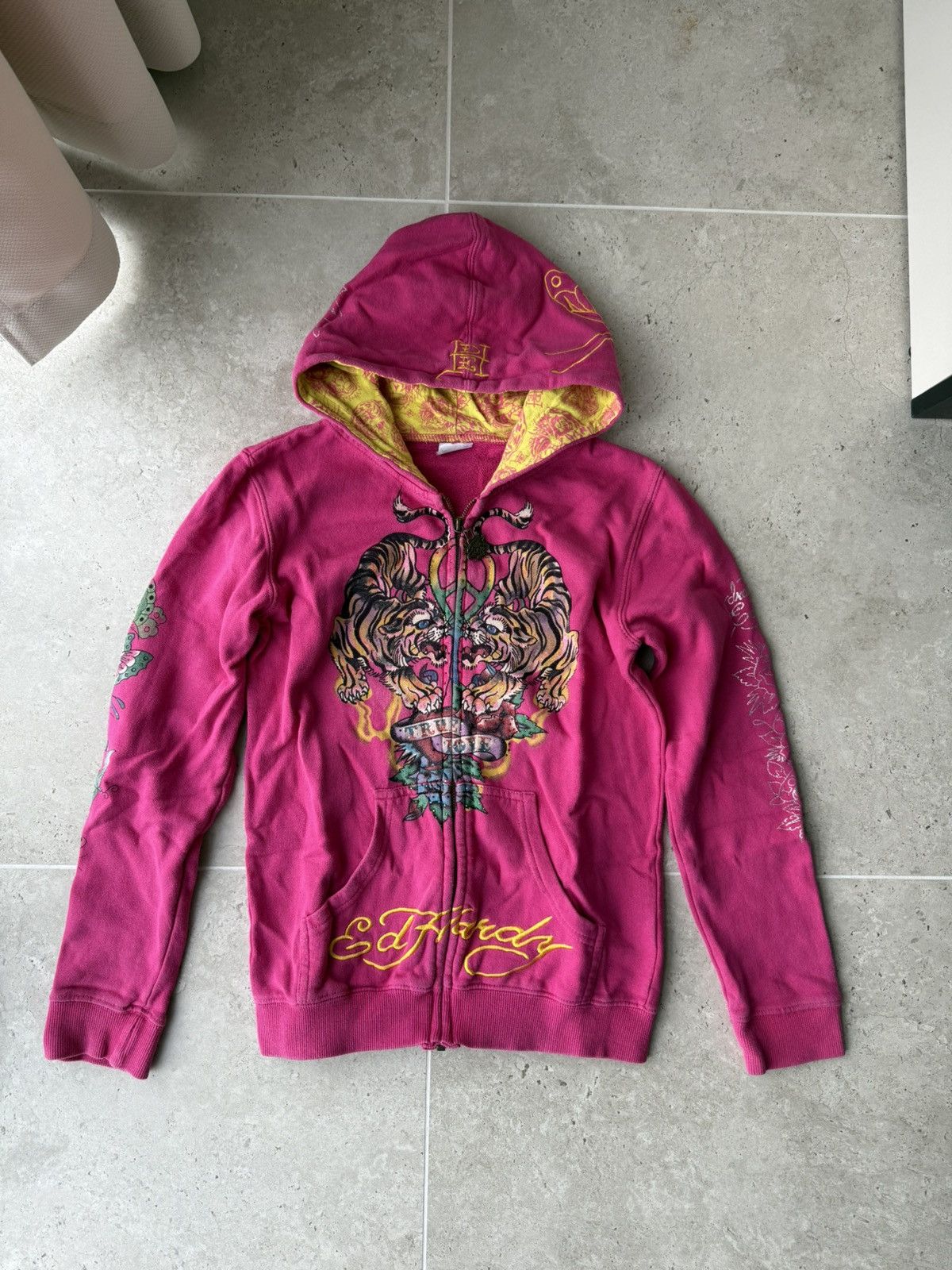 Christian Audigier × Ed Hardy × Vintage Black Vintage Retro Y2K