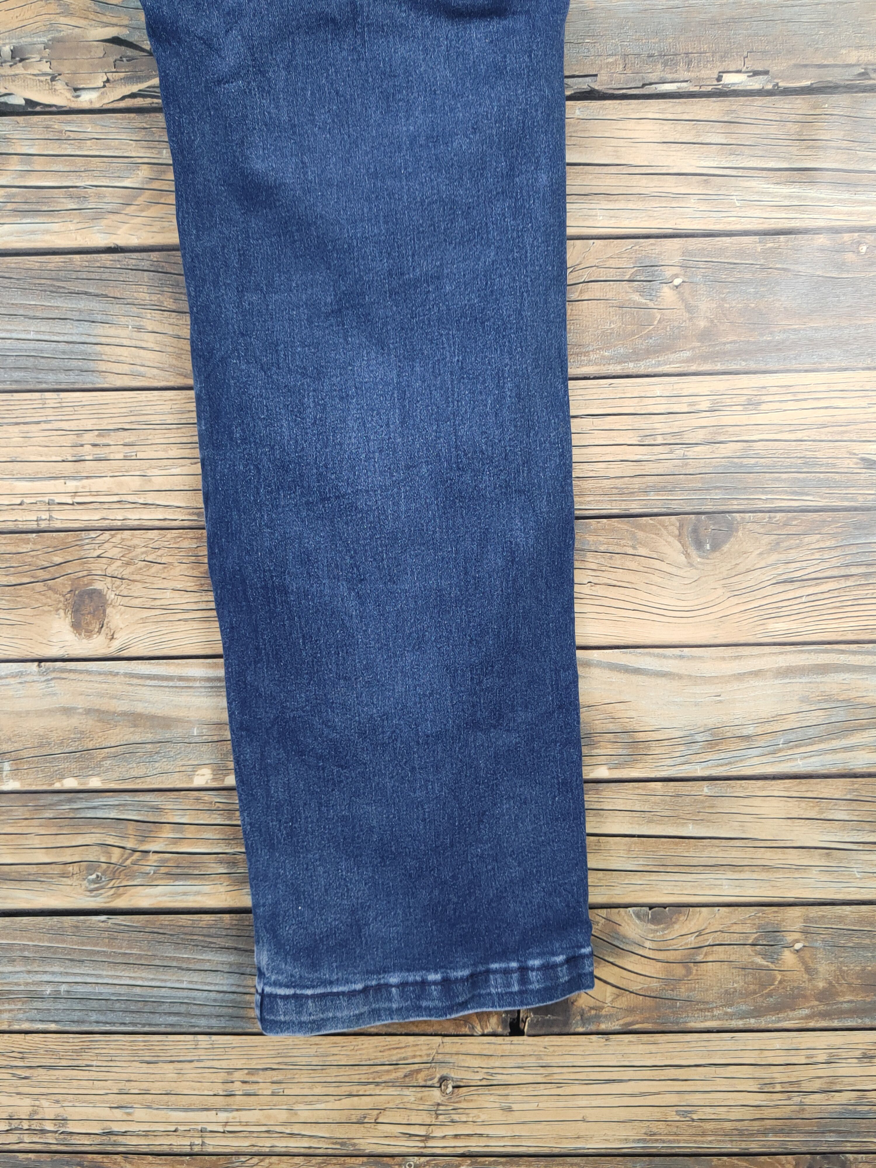 Japanese Brand FieldCore Dark Blue Distressed Ripped Jeans #W1979 Size US 39 - 11 Thumbnail