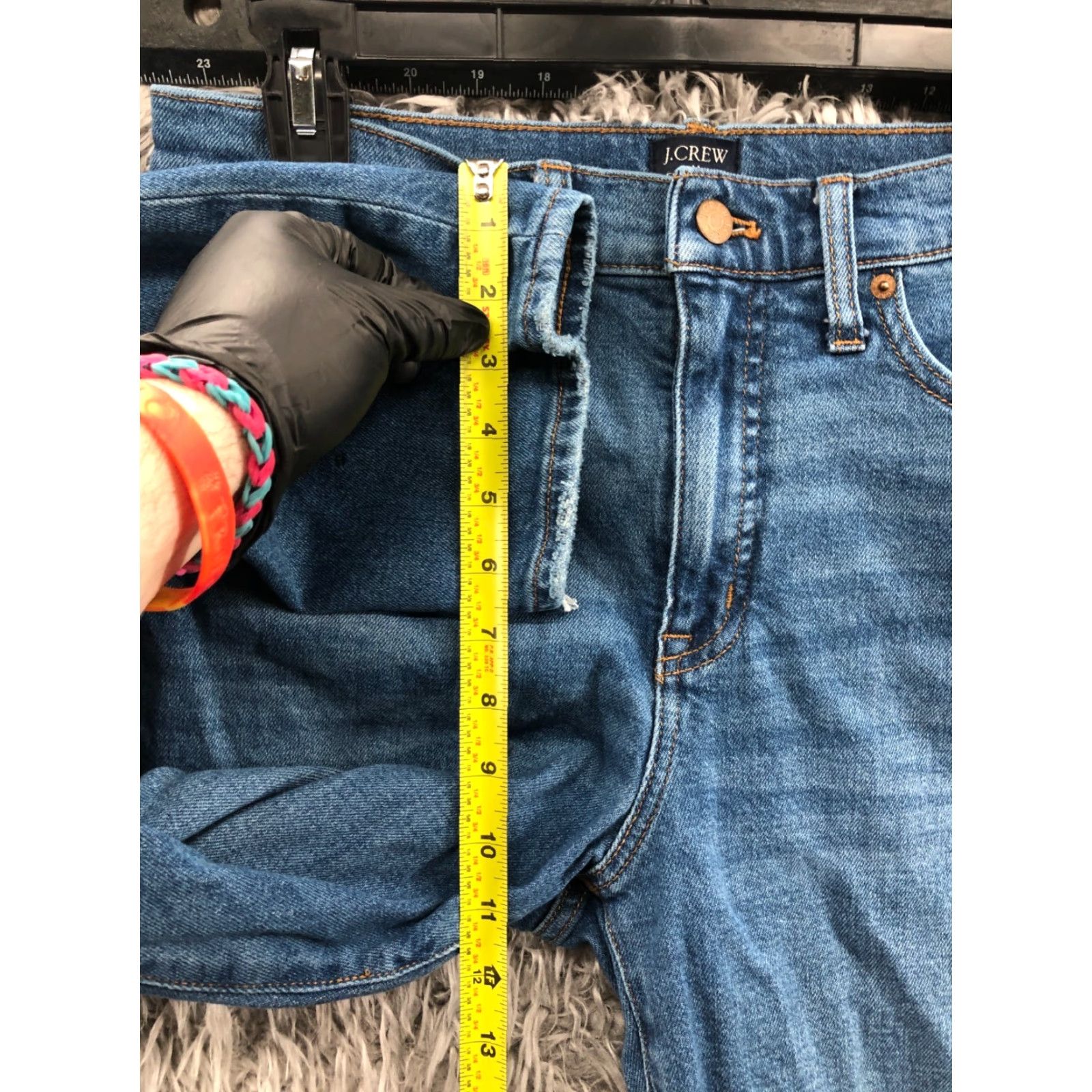 J.Crew J.Crew Essential Straight Jeans Womens 30 Medium Blue Size 30" / US 8 / IT 44 - 4 Thumbnail