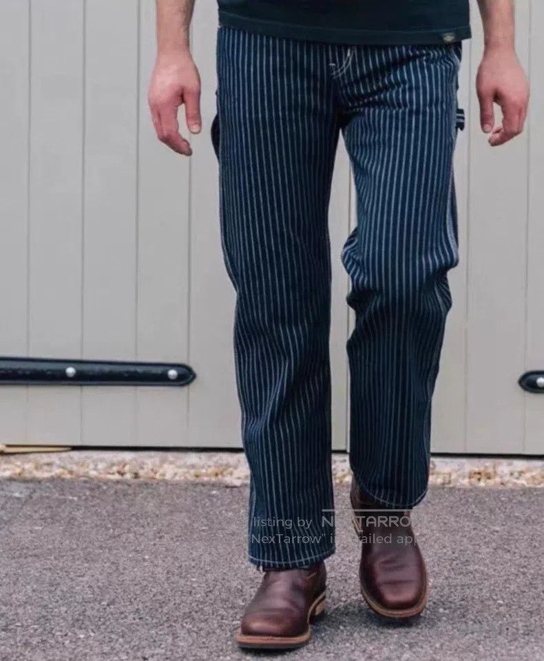 Iron Heart Iron Heart Dyed striped workwear Size US 31 - 1 Thumbnail