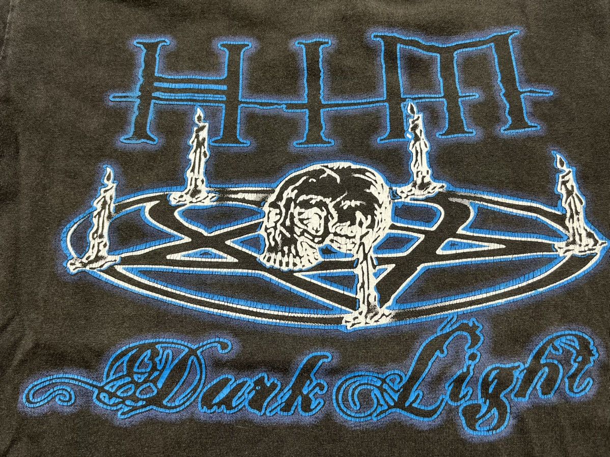Band Tees Vintage 00s Y2K 2005 H.I.M Dark Light Gothic Rock Size US M / EU 48-50 / 2 - 2 Thumbnail