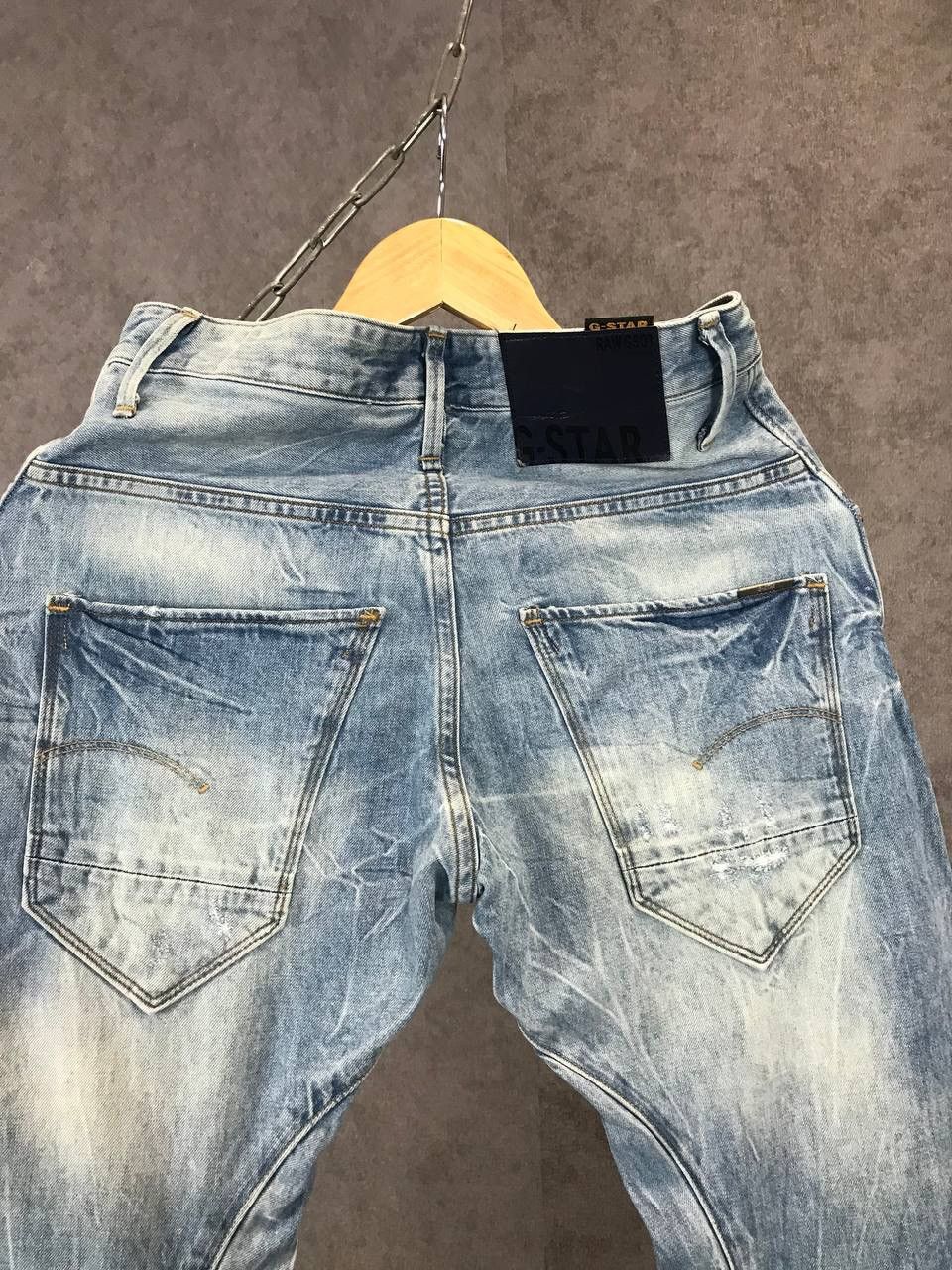 G-Star G Star Raw distressed denim jeans Size US 28 / EU 44 - 9 Thumbnail