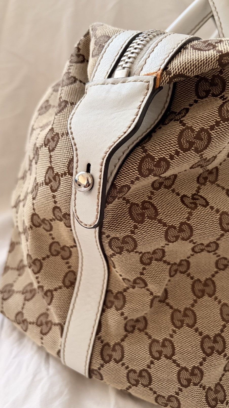 Gucci Gucci GG vintage canvas boston Size ONE SIZE - 4 Thumbnail