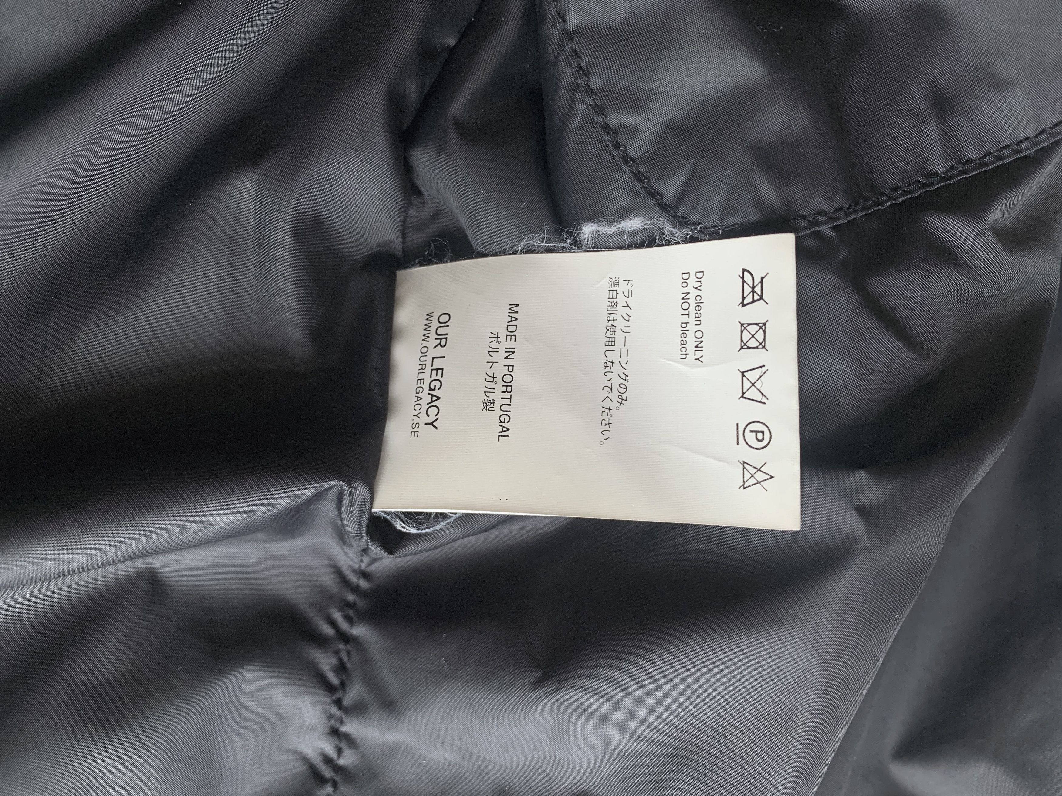 Our Legacy Shield Parka Black Wave Size US S / EU 44-46 / 1 - 13 Thumbnail