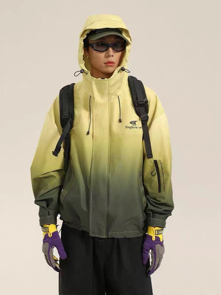 Other Yellow-to-Green Gradient 3-in-1 Hiking Jacket Size US M / EU 48-50 / 2 - 1 Thumbnail