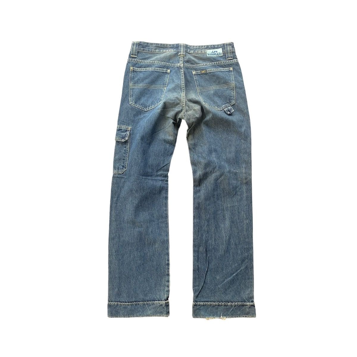 Lee Lee Cargo denim union all Size US 33 - 16 Thumbnail
