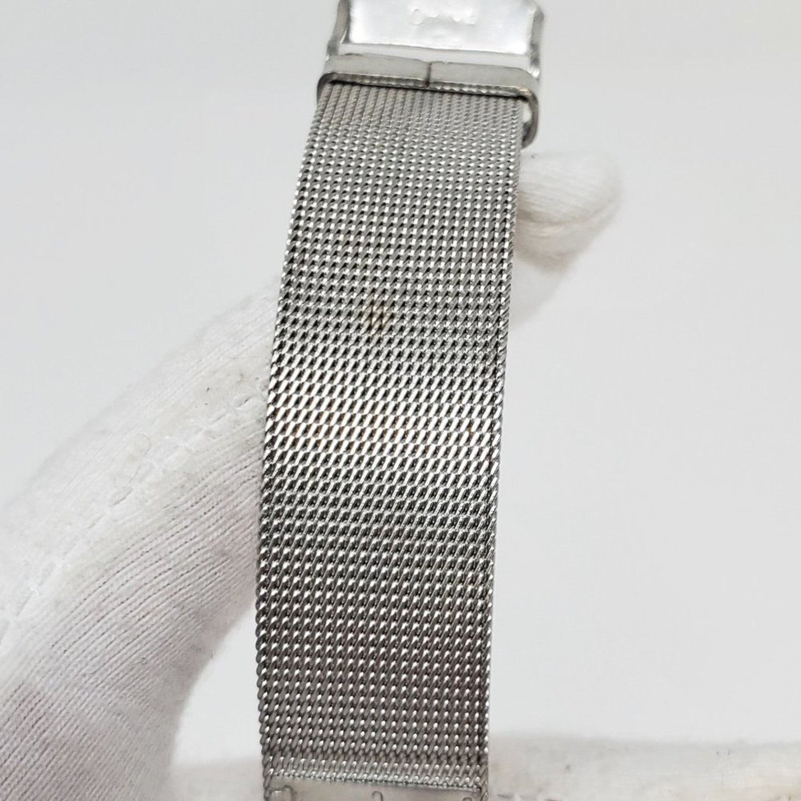 Disney Disney Mickey Mouse Chain Mail Watch Mother of Pearl Face Size ONE SIZE - 8 Thumbnail