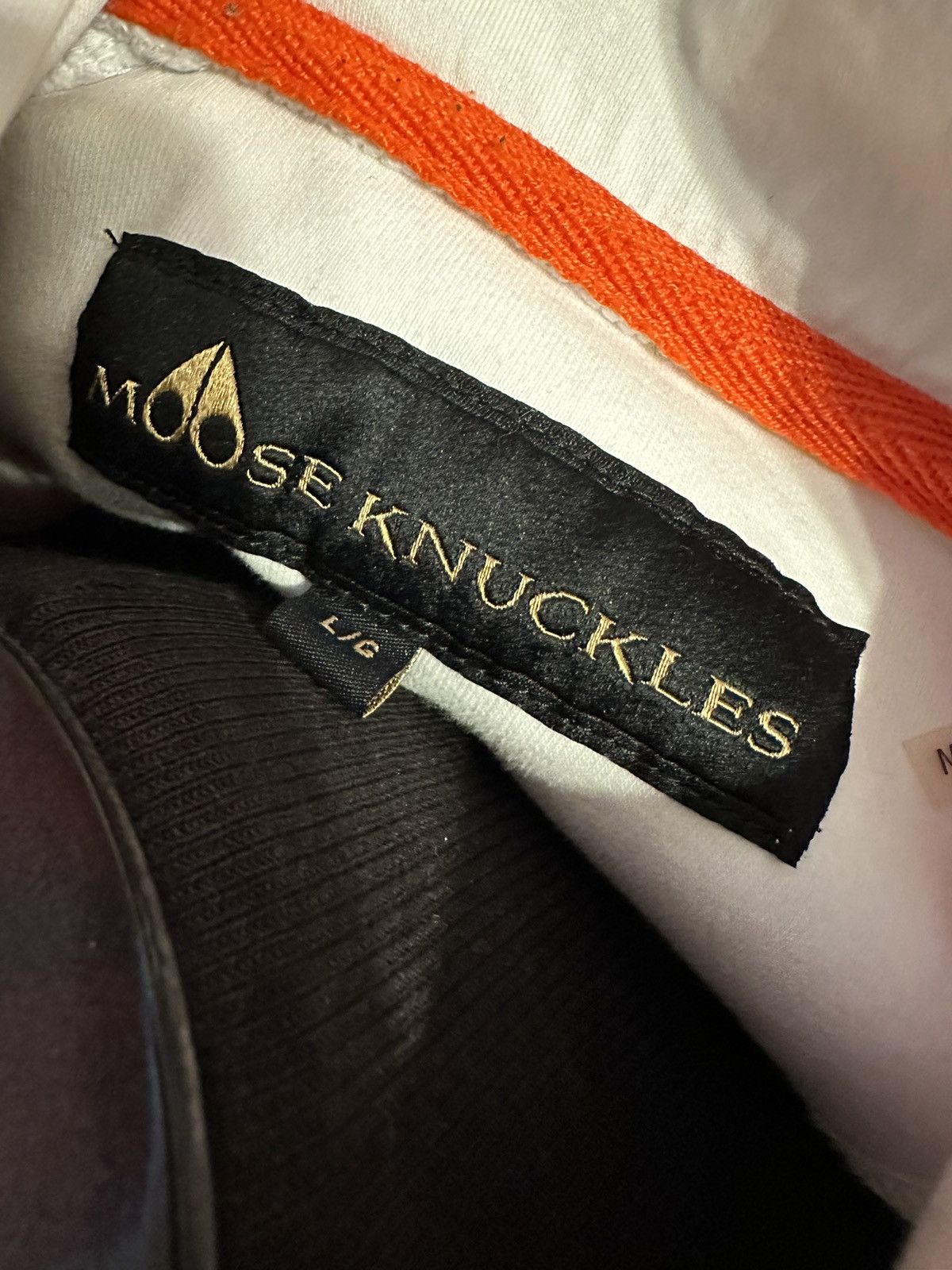 Moose Knuckles Moose Knuckles Zip Up Hoodie Gold Zipper Sleeve Size US L / EU 52-54 / 3 - 8 Thumbnail