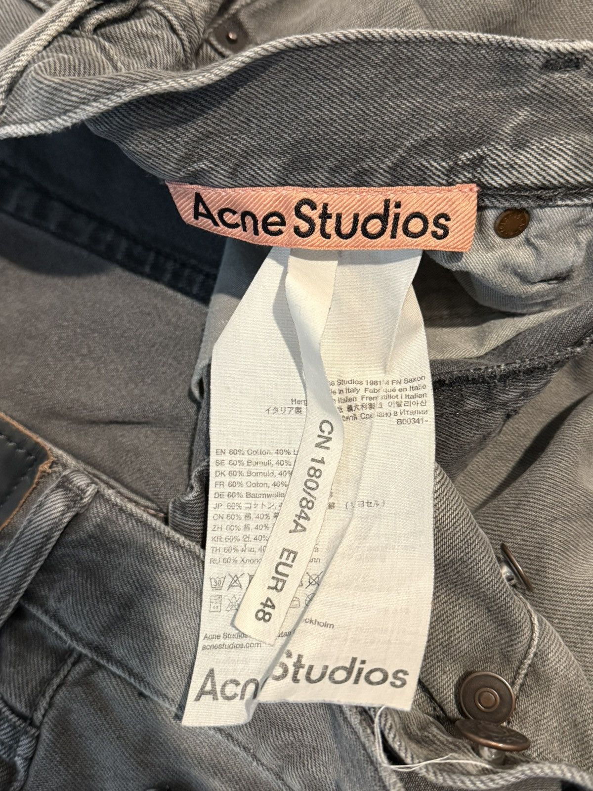 Acne Studios Acne Studios 1981M Saxon Size US 31 - 3 Thumbnail