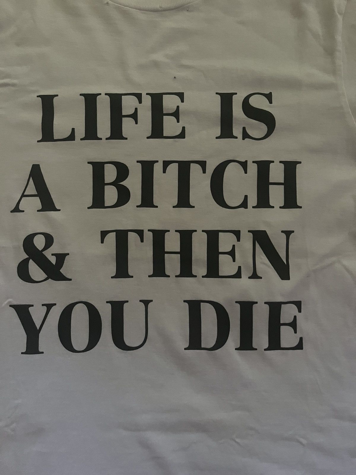 Number (N)ine Number Nine life is a bitch tee Size US M / EU 48-50 / 2 - 3 Thumbnail