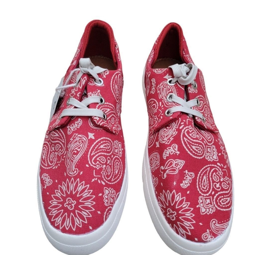 Other Sun Stone Kiva Sneakers Men's. Size 7M. Red/Paisley. NIB Size US 7 / EU 40 - 5 Thumbnail