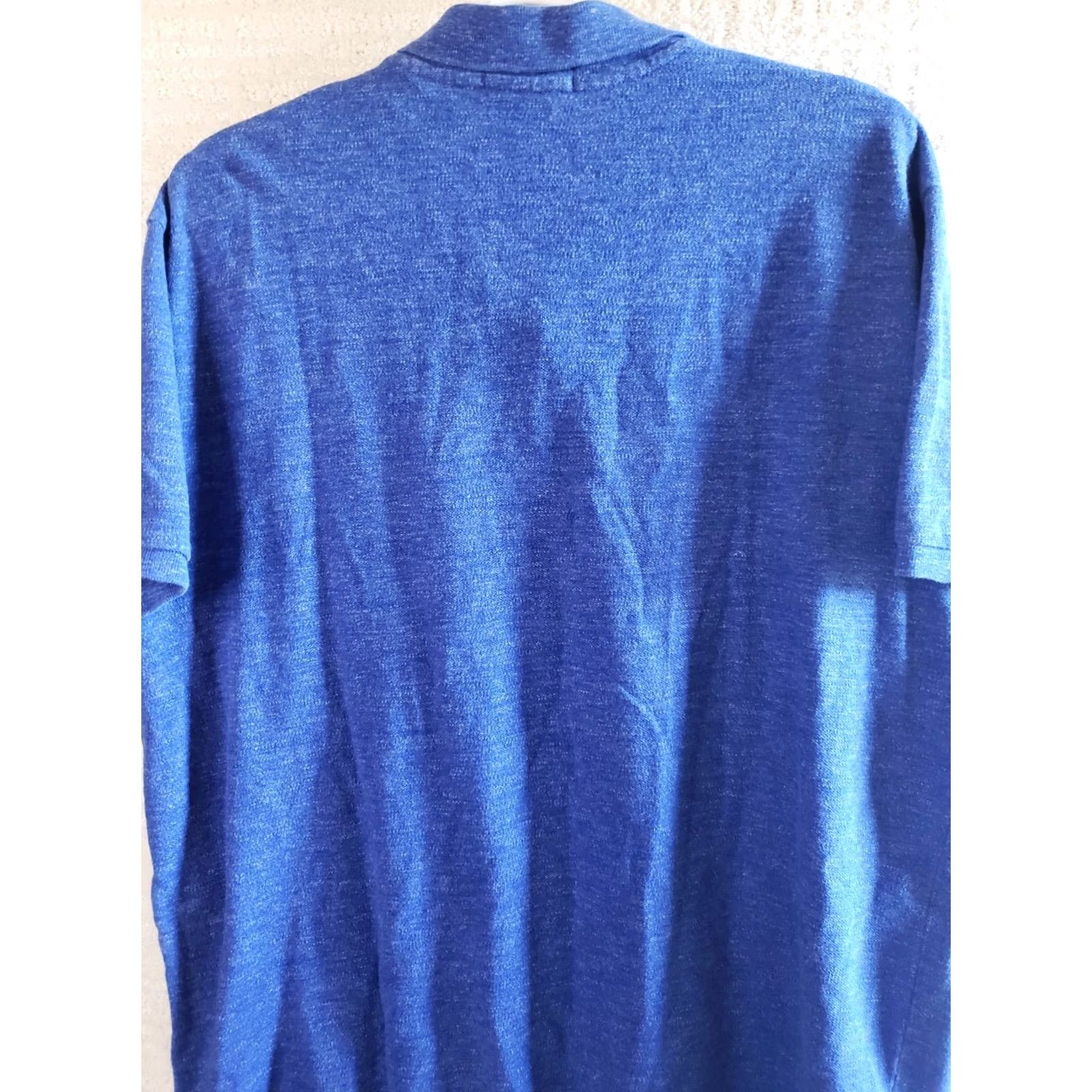 Polo Ralph Lauren Ralph Lauren Polo Shirt Men XL Custom Fit Short Sleeve Heathered Blue Casual Polo Ralph Lauren Shirt XL Mens Blue Size US XL / EU 56 / 4 - 6 Thumbnail