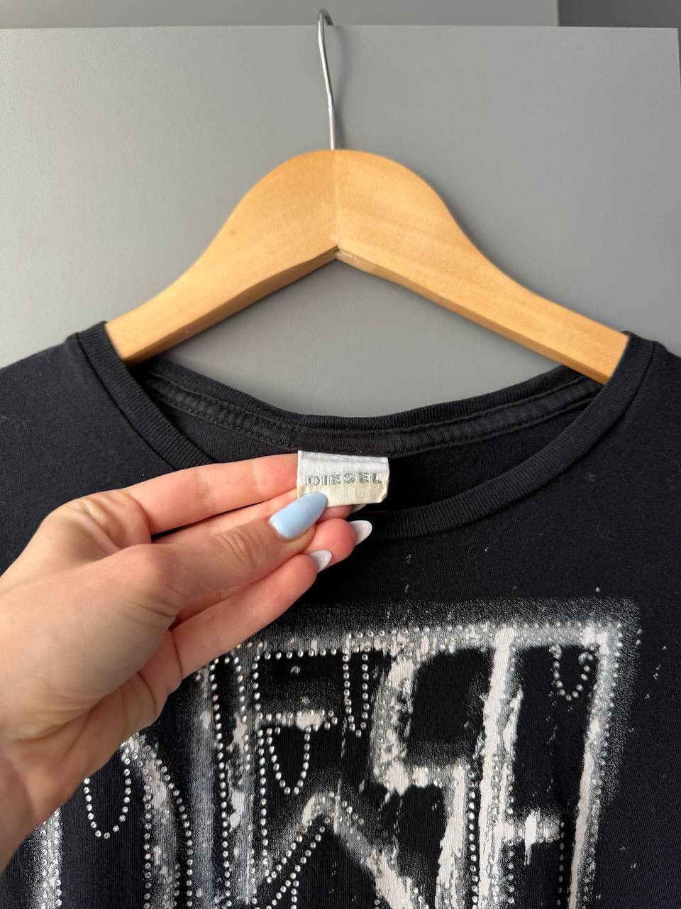 Diesel Vintage Woman’s Diesel Longsleeve T Shirt Digestion Effect Size S / US 4 / IT 40 - 3 Thumbnail