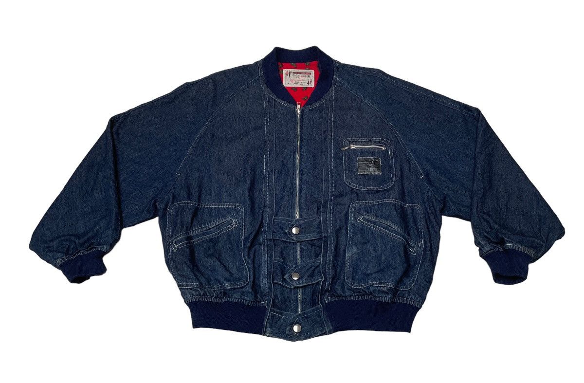 Japanese Brand × Vintage Vintage Japanese Brand Candy Ann Denim Jacket 2000s Size US M / EU 48-50 / 2 - 1 Thumbnail
