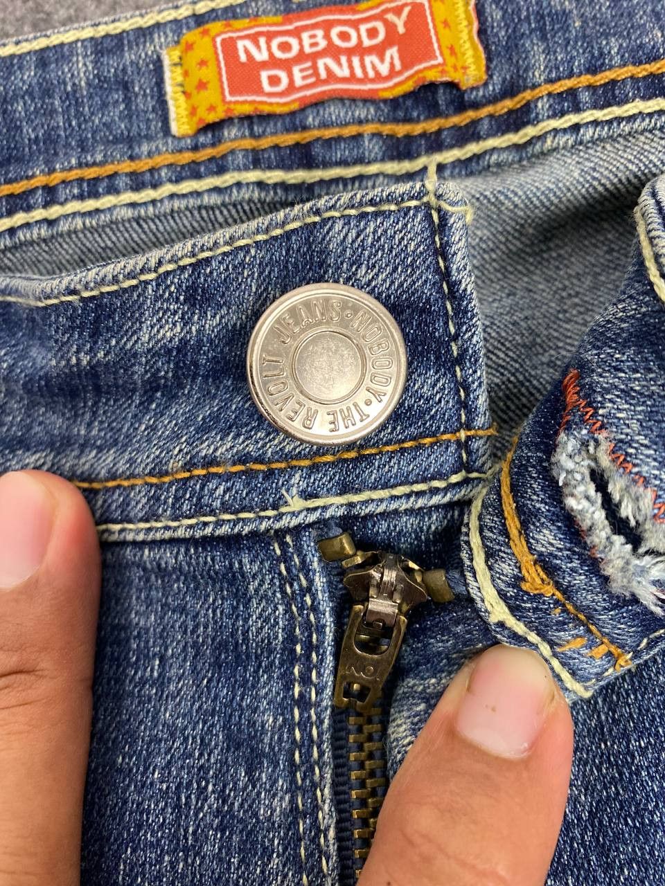 Nobody Denim nobody denim bootcut flare distressed denim Size 38" / US 16 / IT 52 - 10 Thumbnail