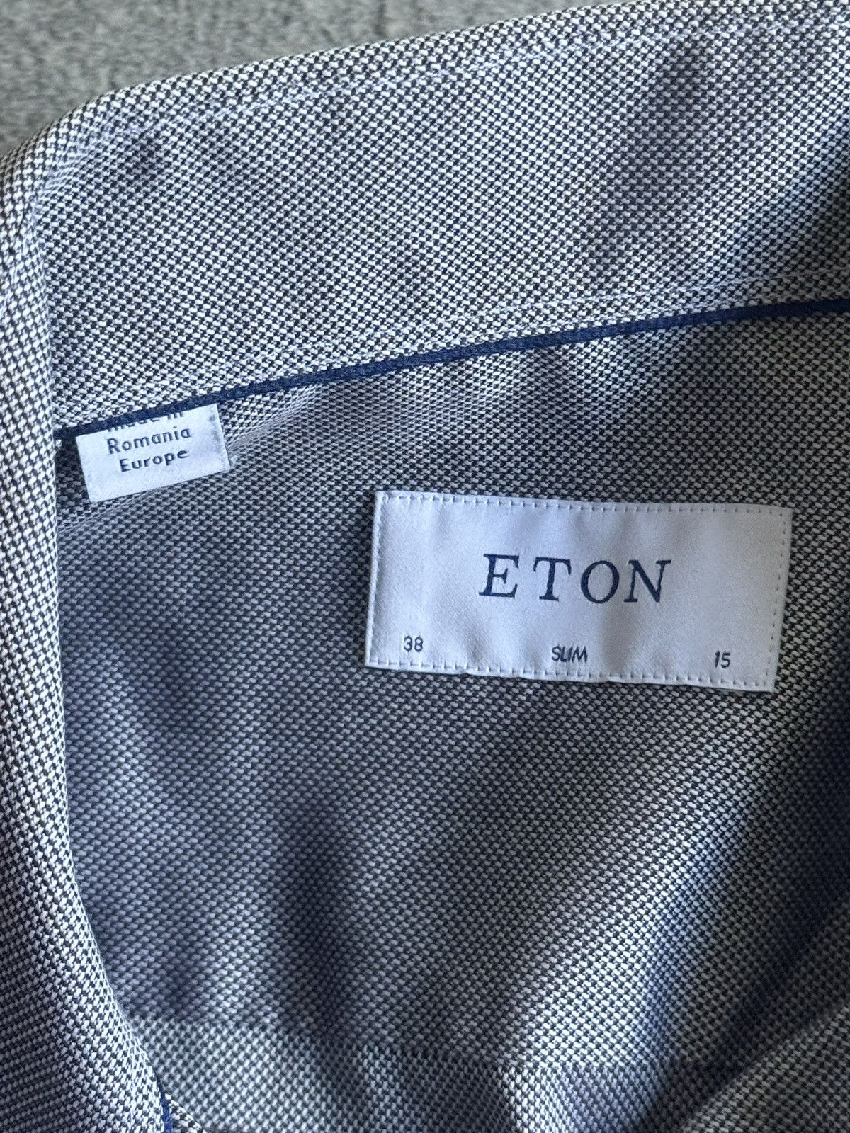 Eton Eton 38/15 S/size shirt button up long sleeve casual Size US S / EU 44-46 / 1 - 4 Thumbnail