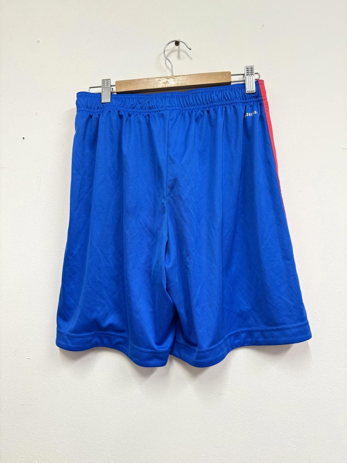 Adidas Adidas Manchester United Blue and Red Athletic Shorts Size ONE SIZE - 4 Thumbnail