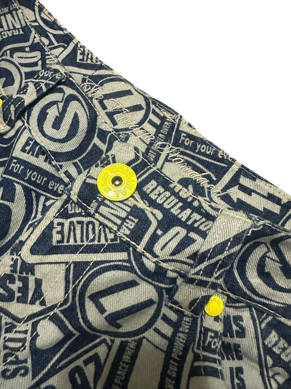Hysteric Glamour 🇯🇵 Original Jeans - Iconic Hysteric Glamour Inspired Pants Size US 32 / EU 48 - 5 Thumbnail