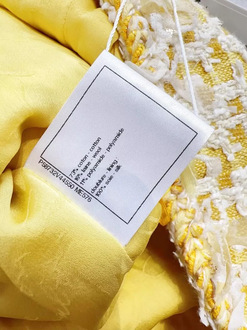 Chanel Chanel Waterfall series yellow tassel large U-neck braided Size XXS / US 00 / IT 34 - 6 Thumbnail