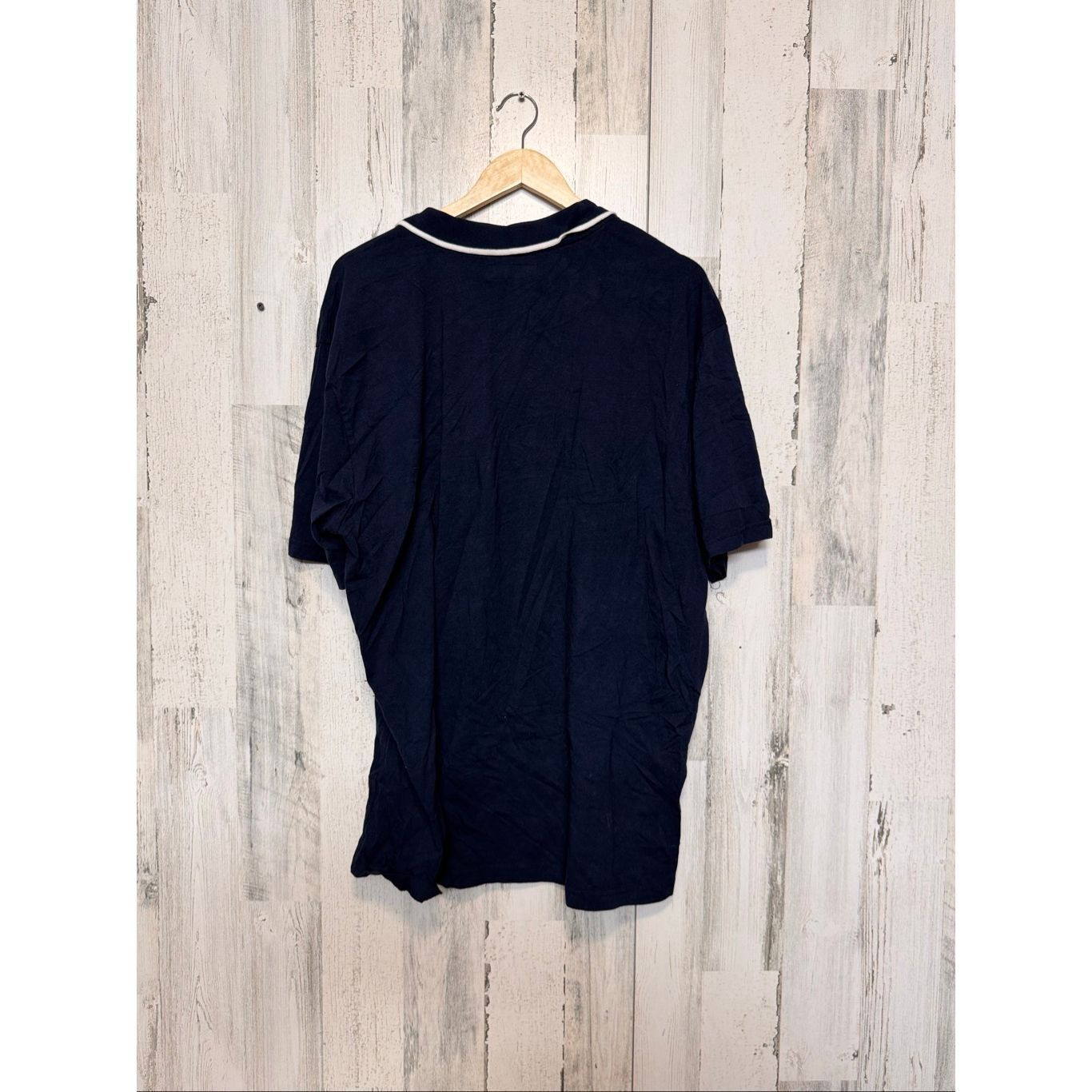 Free Planet Free Planet Navy Blue Short Sleeve Polo Shirt Men’s 3X Cotto Size US XXL / EU 58 / 5 - 5 Thumbnail