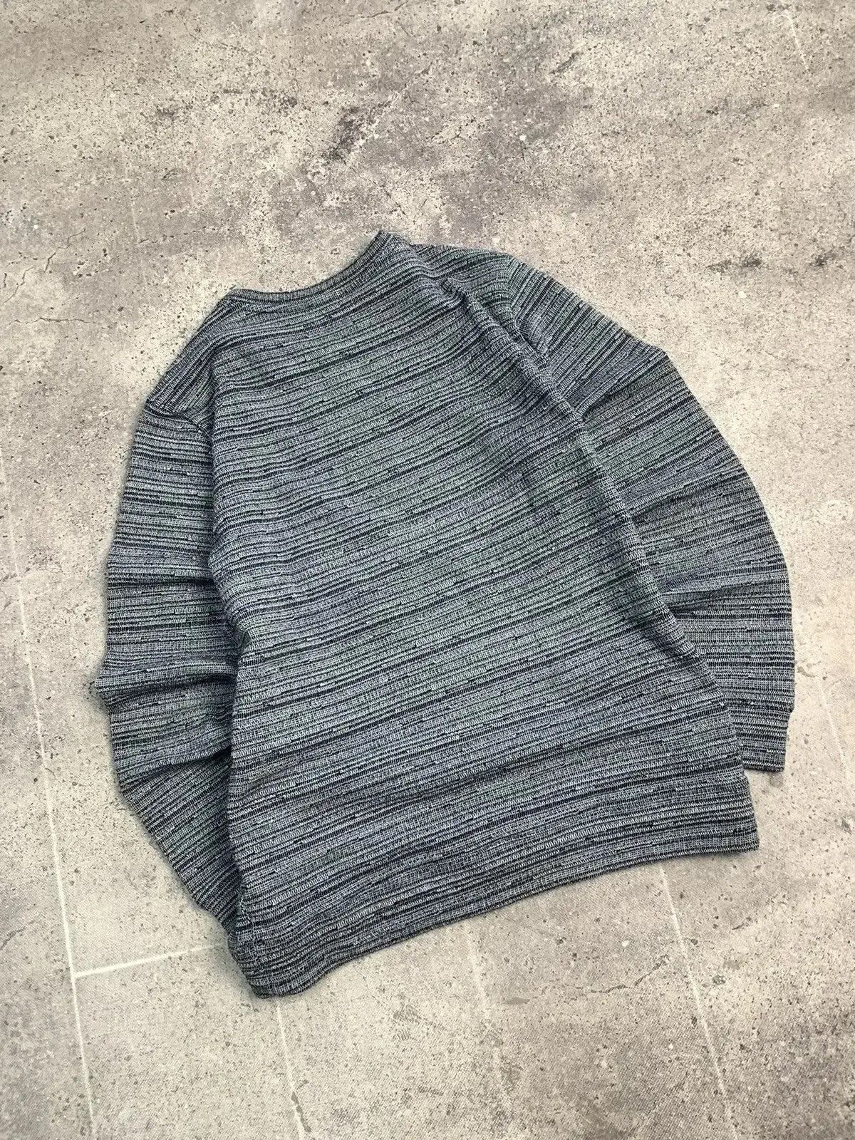 Japanese Brand × Vintage Vintage Y2K A.P.C gothic Distressed Faded Effect sweater Size US XL / EU 56 / 4 - 8 Thumbnail