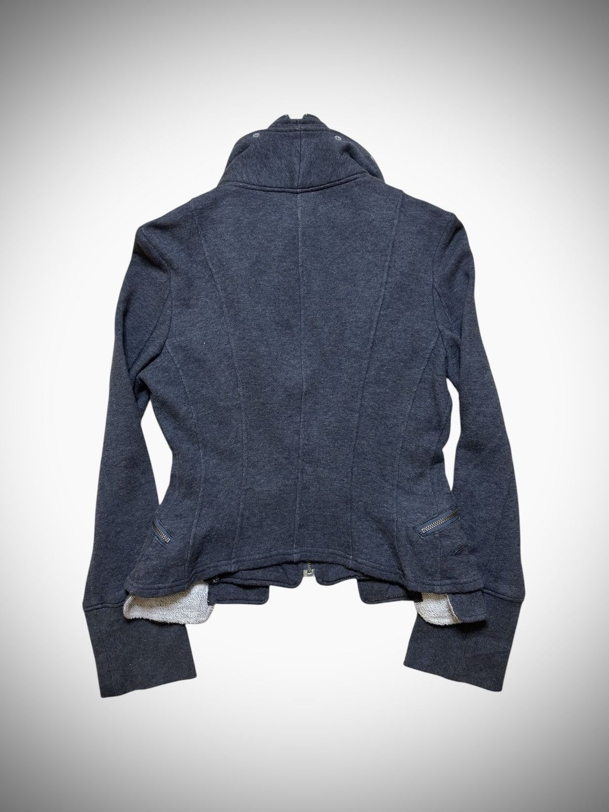 Japanese Brand 2000’s Hiroko Koshino - Japanese Archive’s Punk Style Blazer Size M / US 6-8 / IT 42-44 - 6 Thumbnail