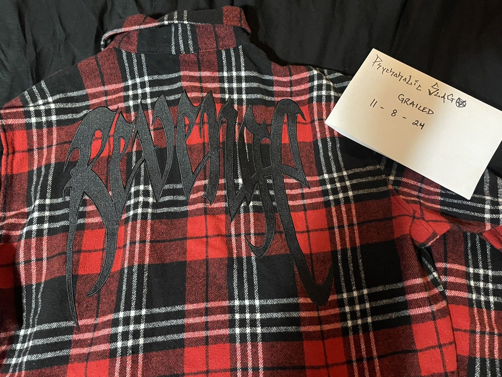 Revenge Revenge Black & Red Flannel XXL Size US XXL / EU 58 / 5 - 1 Thumbnail