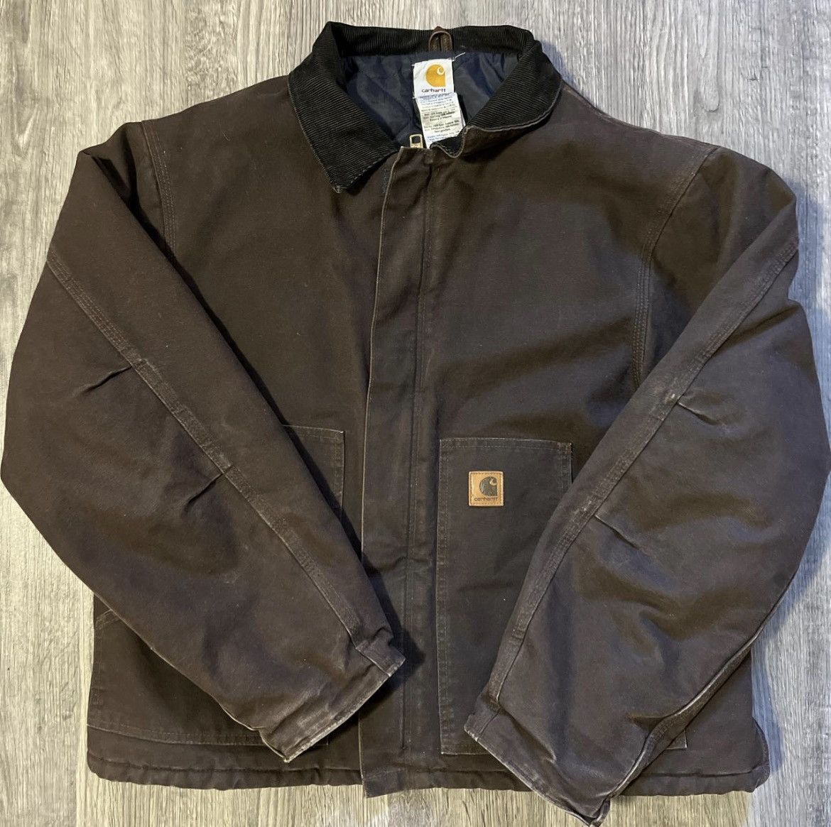 Carhartt Vintage brown carhartt jacket Size US XL / EU 56 / 4 - 1 Thumbnail