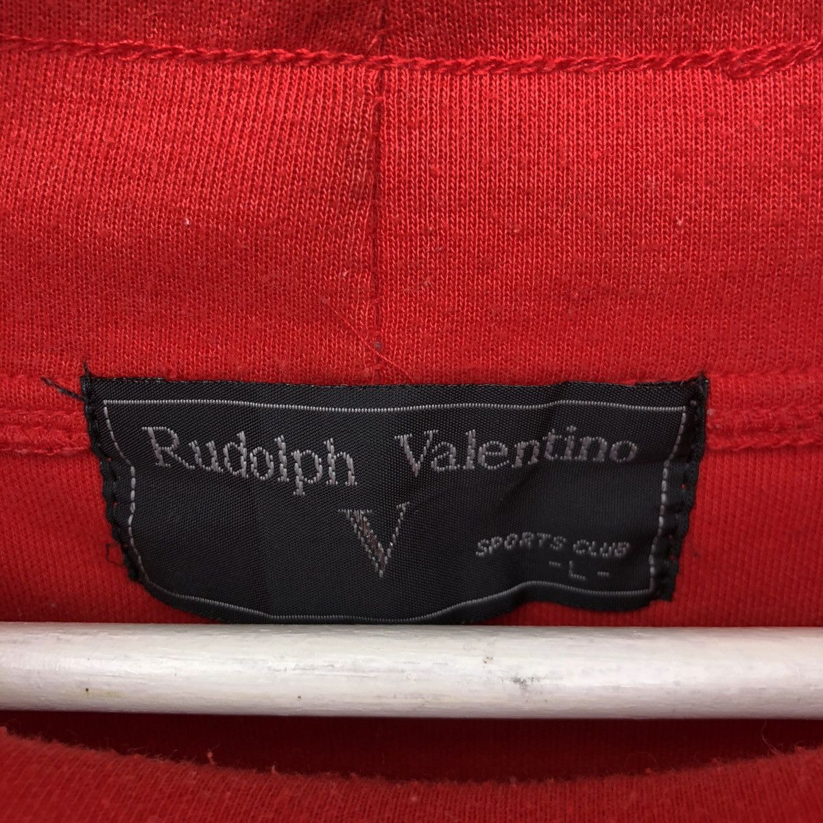 Vintage Vintage 90s Rudolph Valentino Sports Club Sweatshirts Size US L / EU 52-54 / 3 - 7 Thumbnail