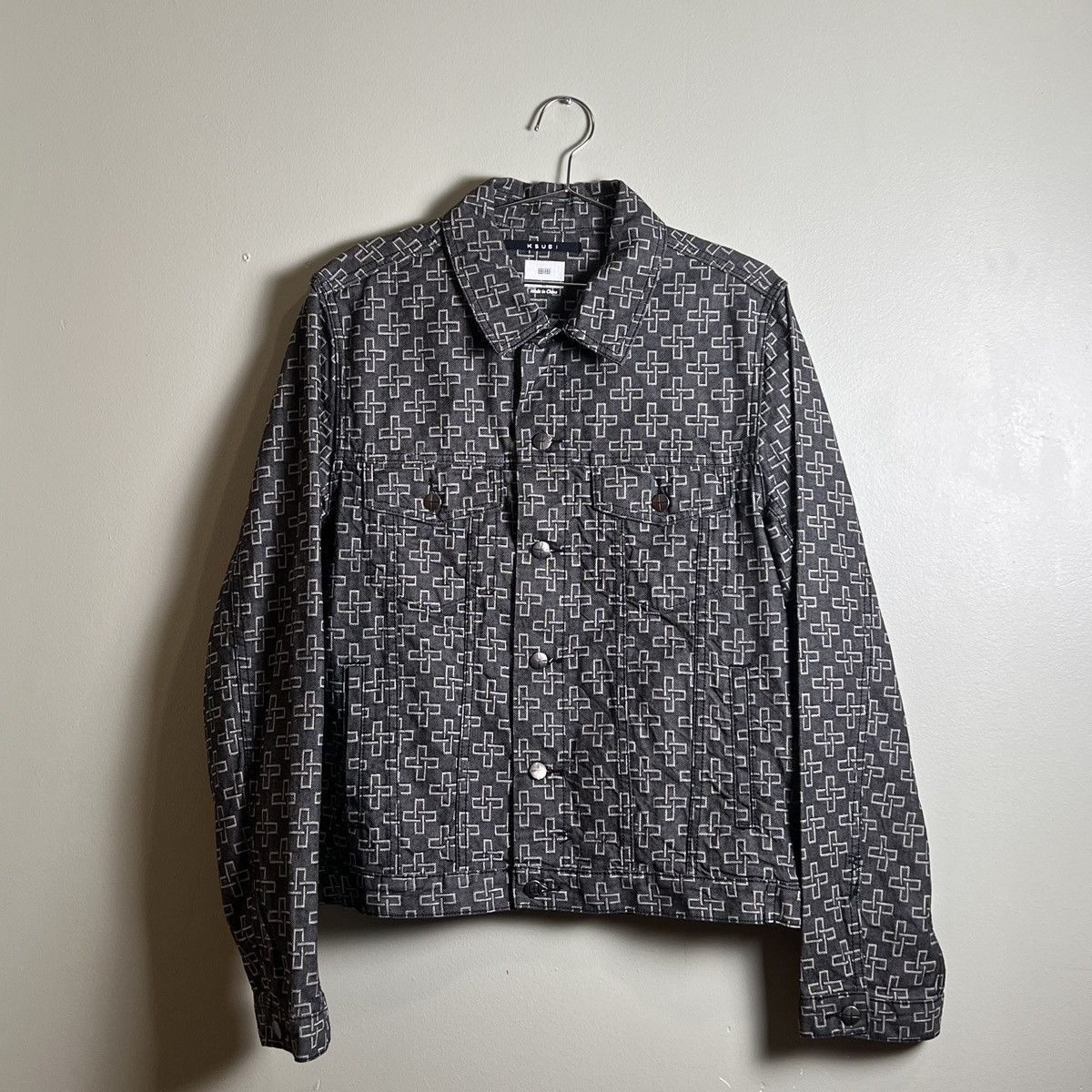 Ksubi #017 - KSUBI Monogram Denim Jacket Size US XL / EU 56 / 4 - 1 Thumbnail