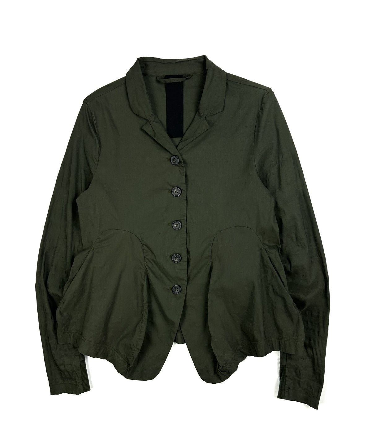 Rundholz rare Rundholz Women’s Linen Blend Avant Garde Blazer Jacket Size XS / US 0-2 / IT 36-38 - 1 Thumbnail